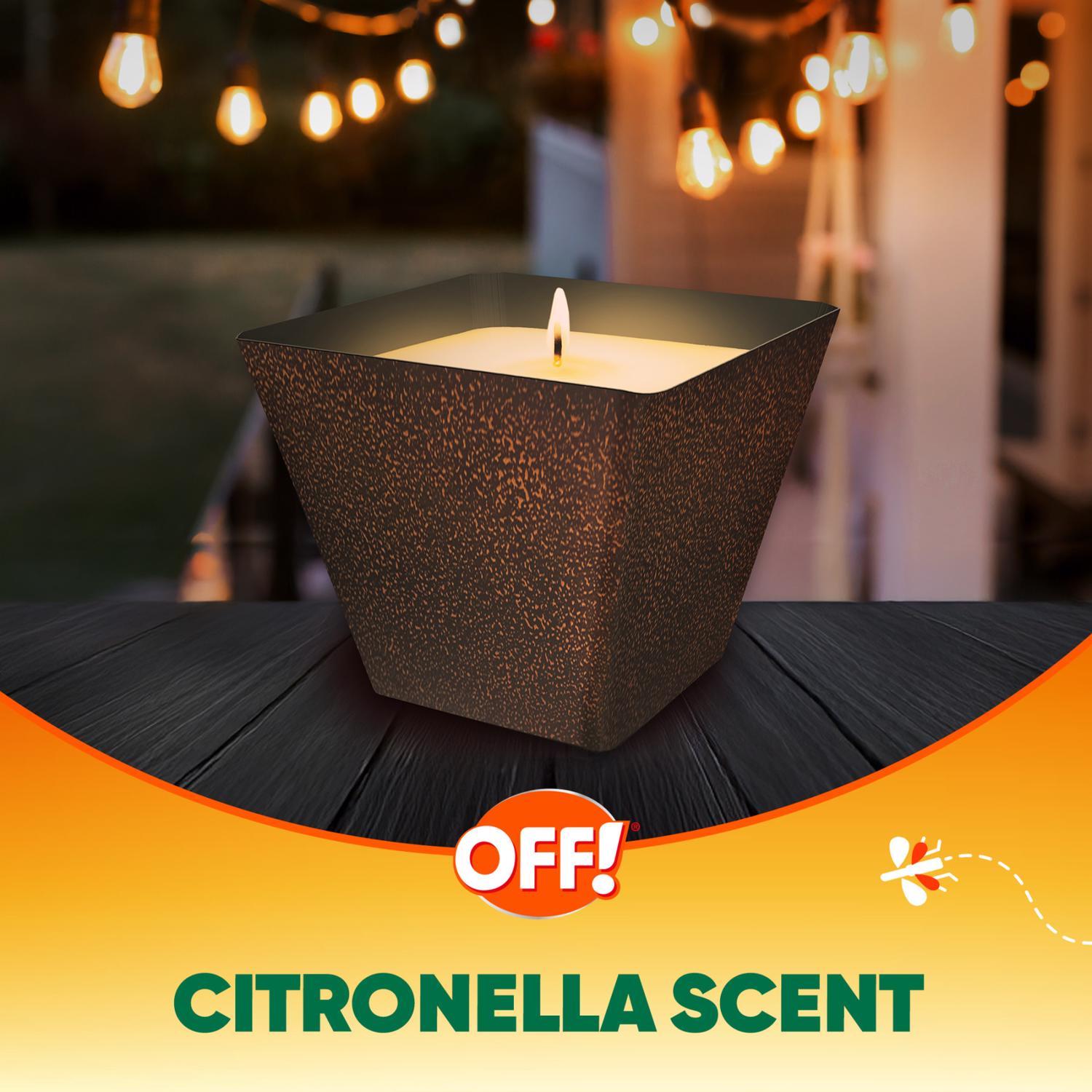 OFF! Citronella Candle Solid 18 oz