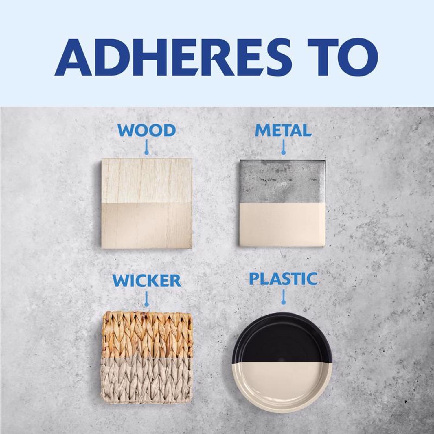 Rust-Oleum Painters Touch Ultra Cover Gloss Almond Water-Based Paint Exterior and Interior 8 oz