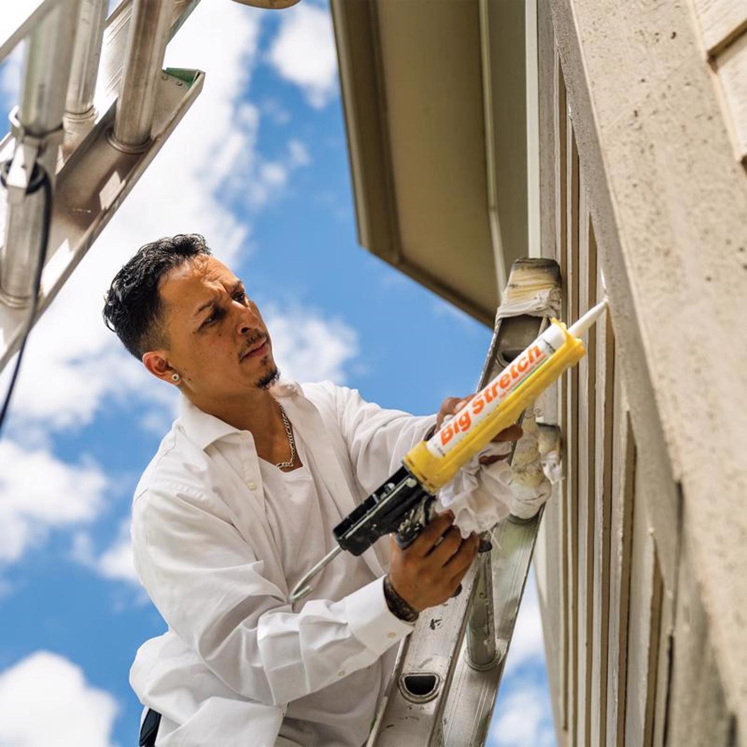 Sashco Big Stretch Black Elastomeric Acrylic Latex Door/Siding/ Window Caulk Sealant 10.5 oz.