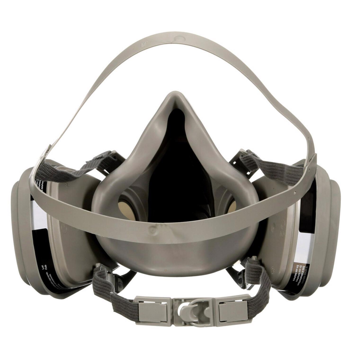 3M P95 Paint Project Half Face Respirator Valved Gray M 1 pc