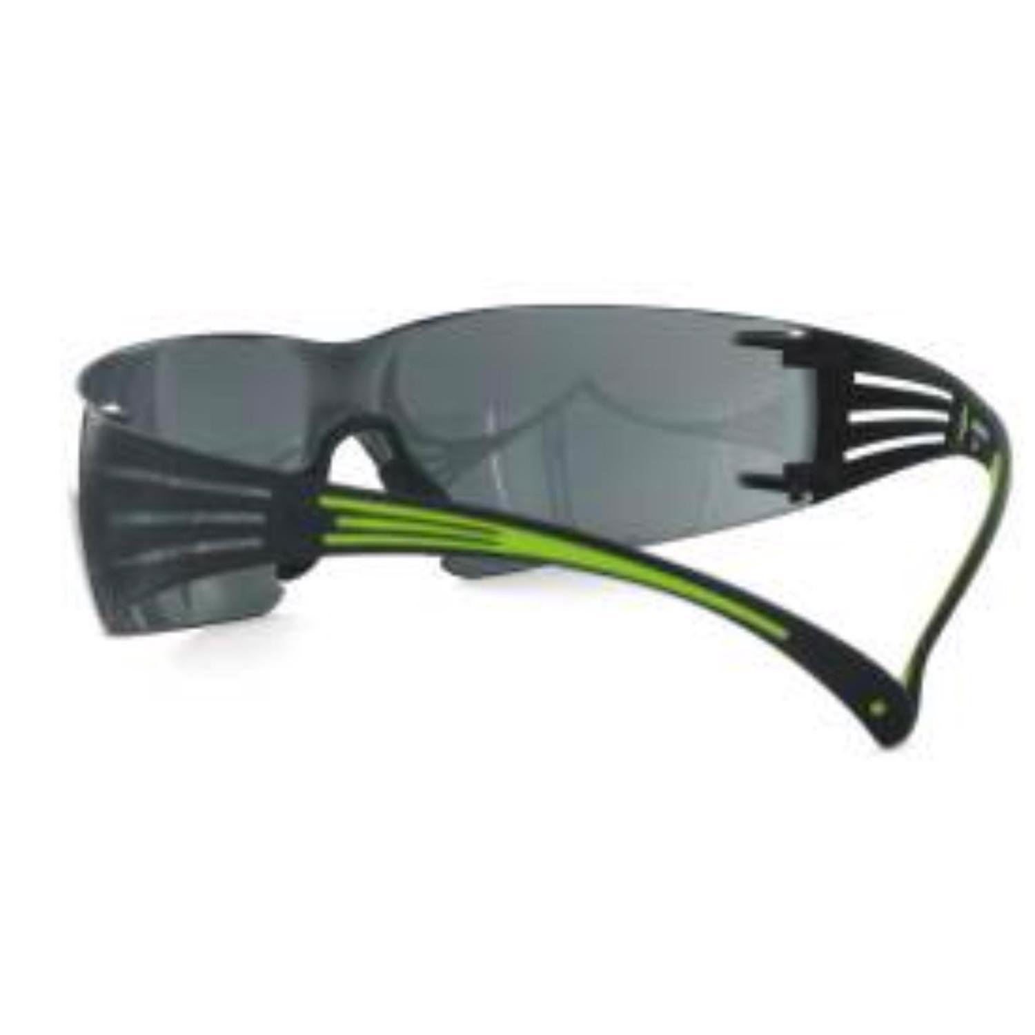 3M SecureFit Anti-Fog Safety Glasses Gray Lens Black Frame 1 pc