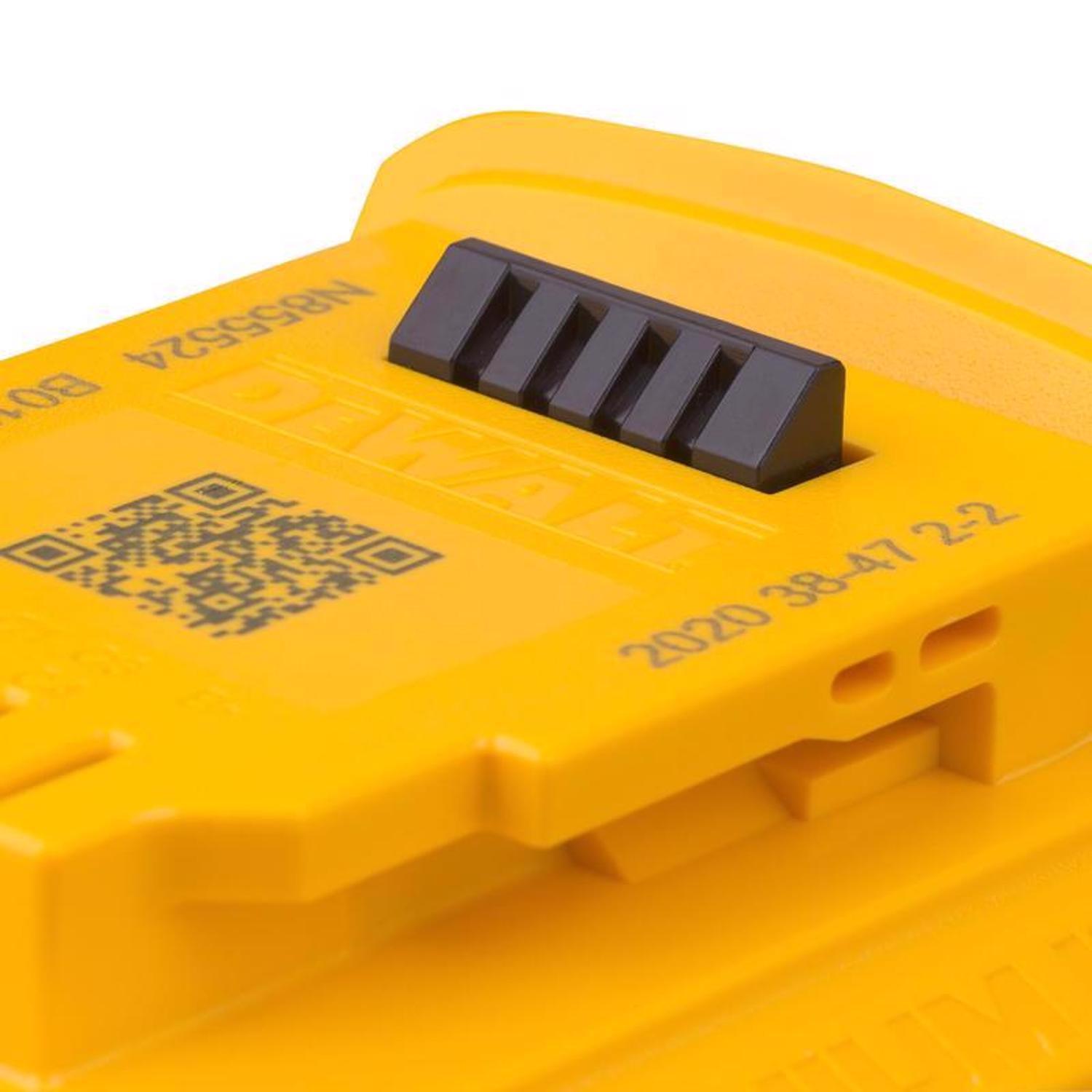 DeWalt 20V MAX XR DCB203 2 Ah Lithium-Ion Compact Battery 1 pc