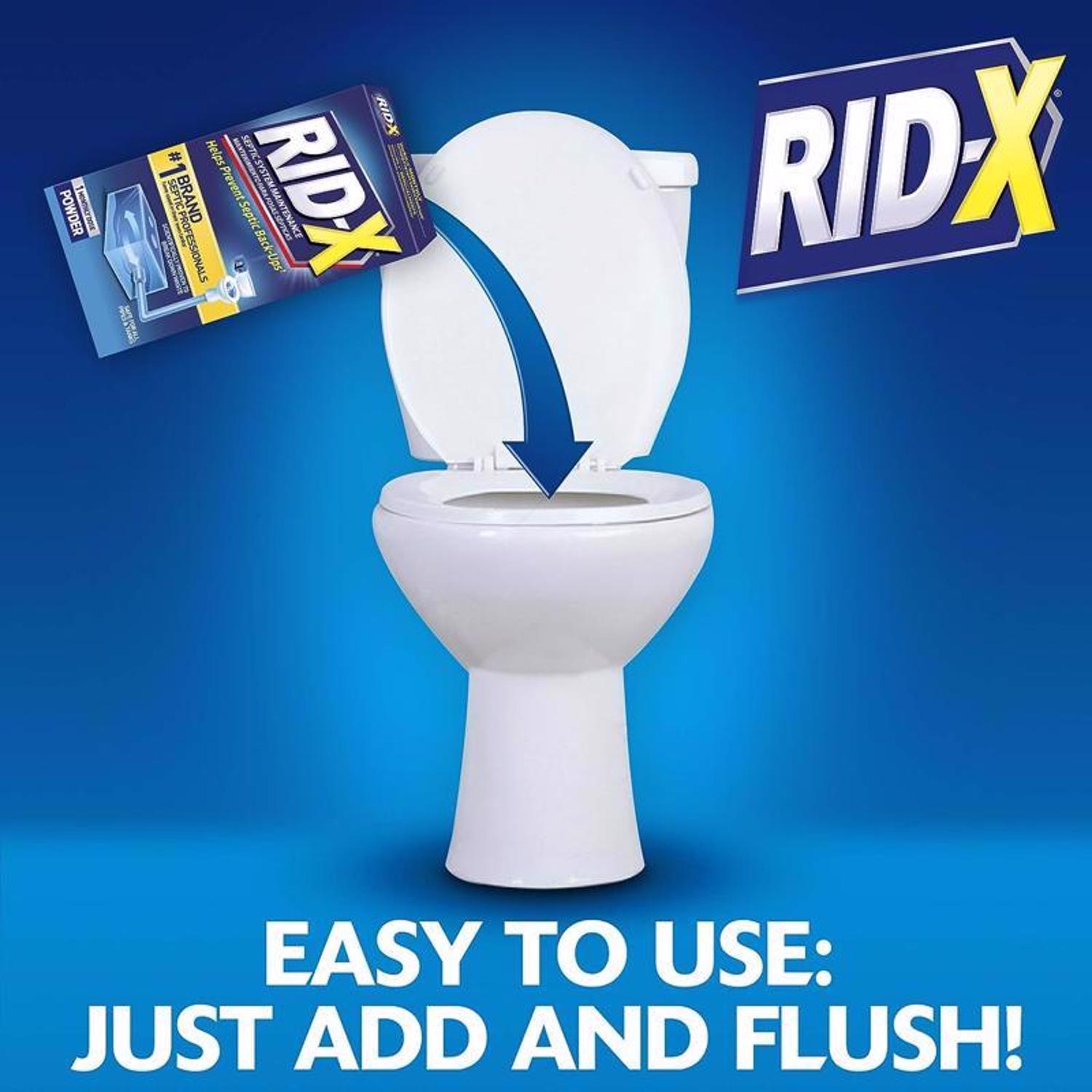 RID-X Powder Septic System Treatment 9.8 oz