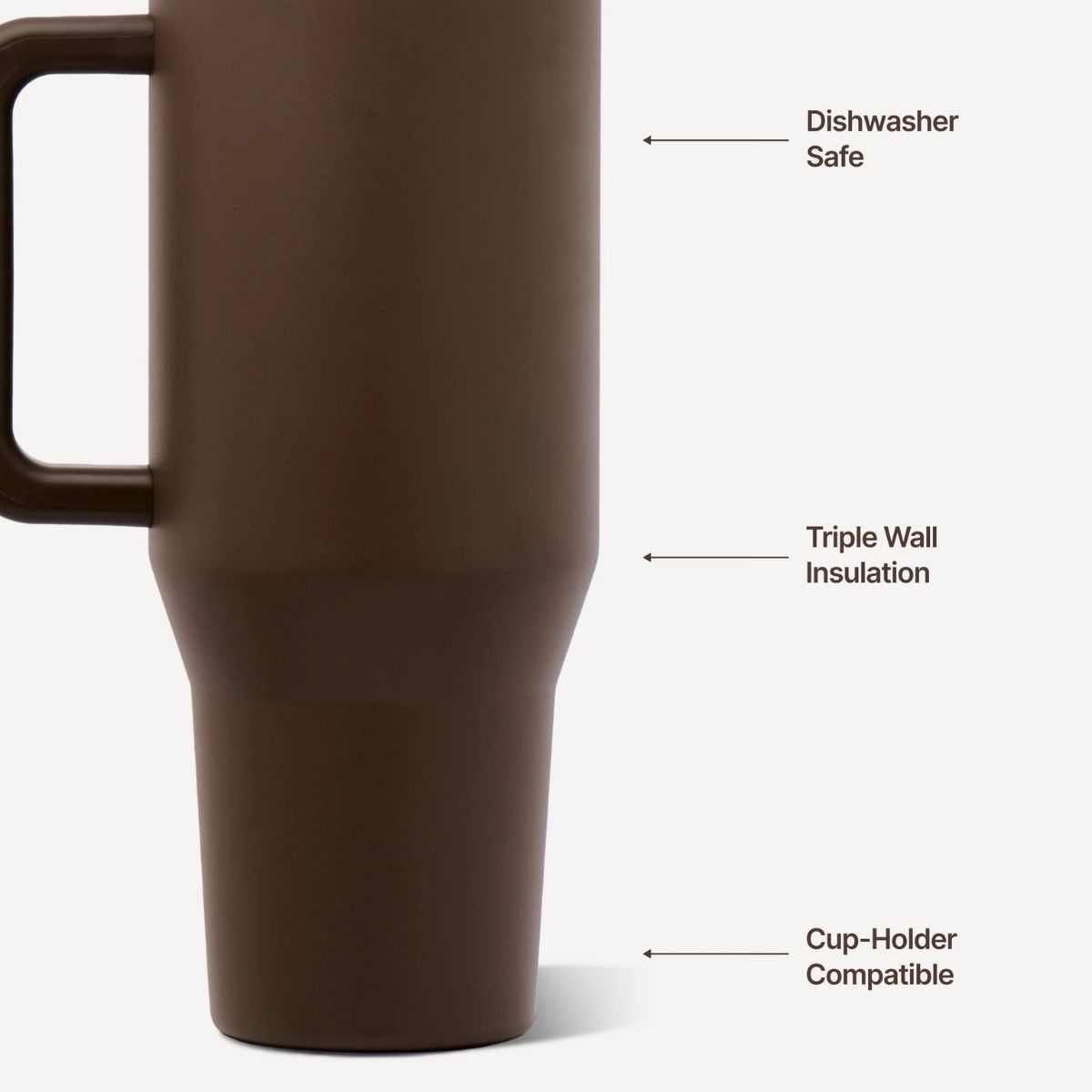 HydroJug Traveler Chestnut 32 oz.