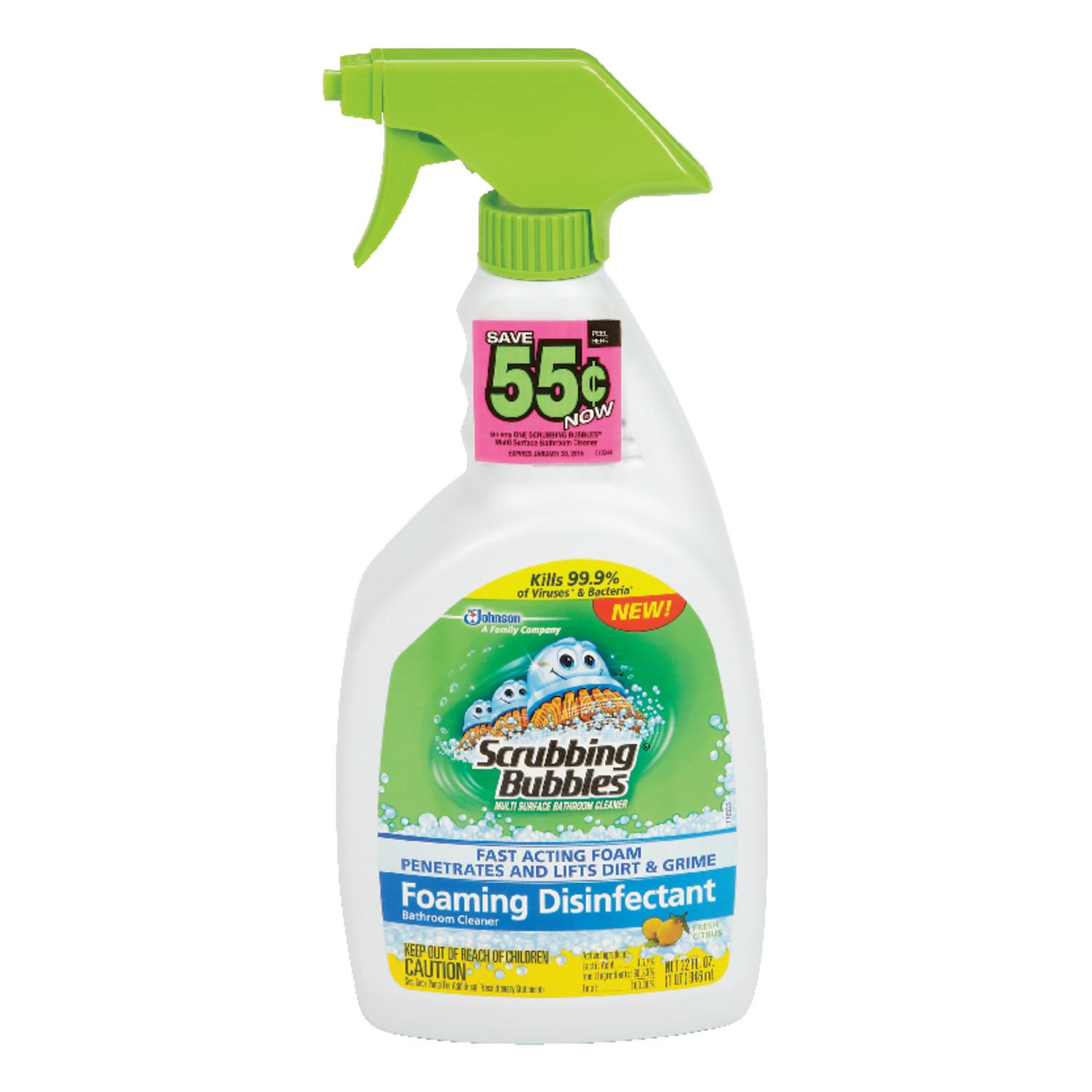 Scrubbing Bubbles Citrus Scent Bathroom Cleaner 32 oz Spray