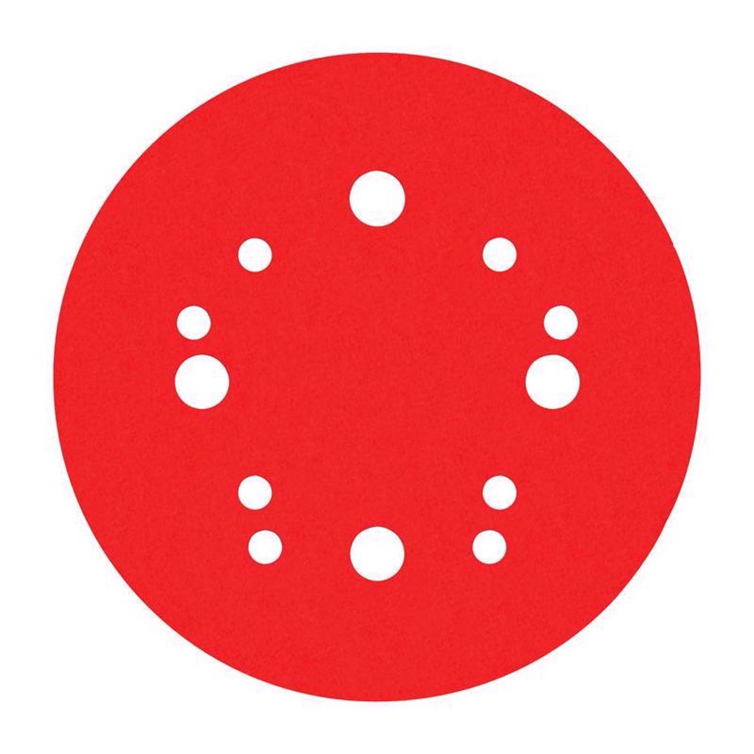 Diablo 5 in. Ceramic Blend Hook and Lock Sanding Disc 80 Grit Coarse 15 pk