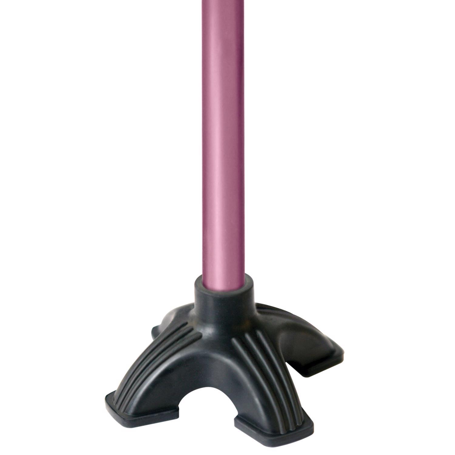 Carex Health Brands Black Self-Standing Cane Tip Rubber 2.65 in. H X 4.75 in. L