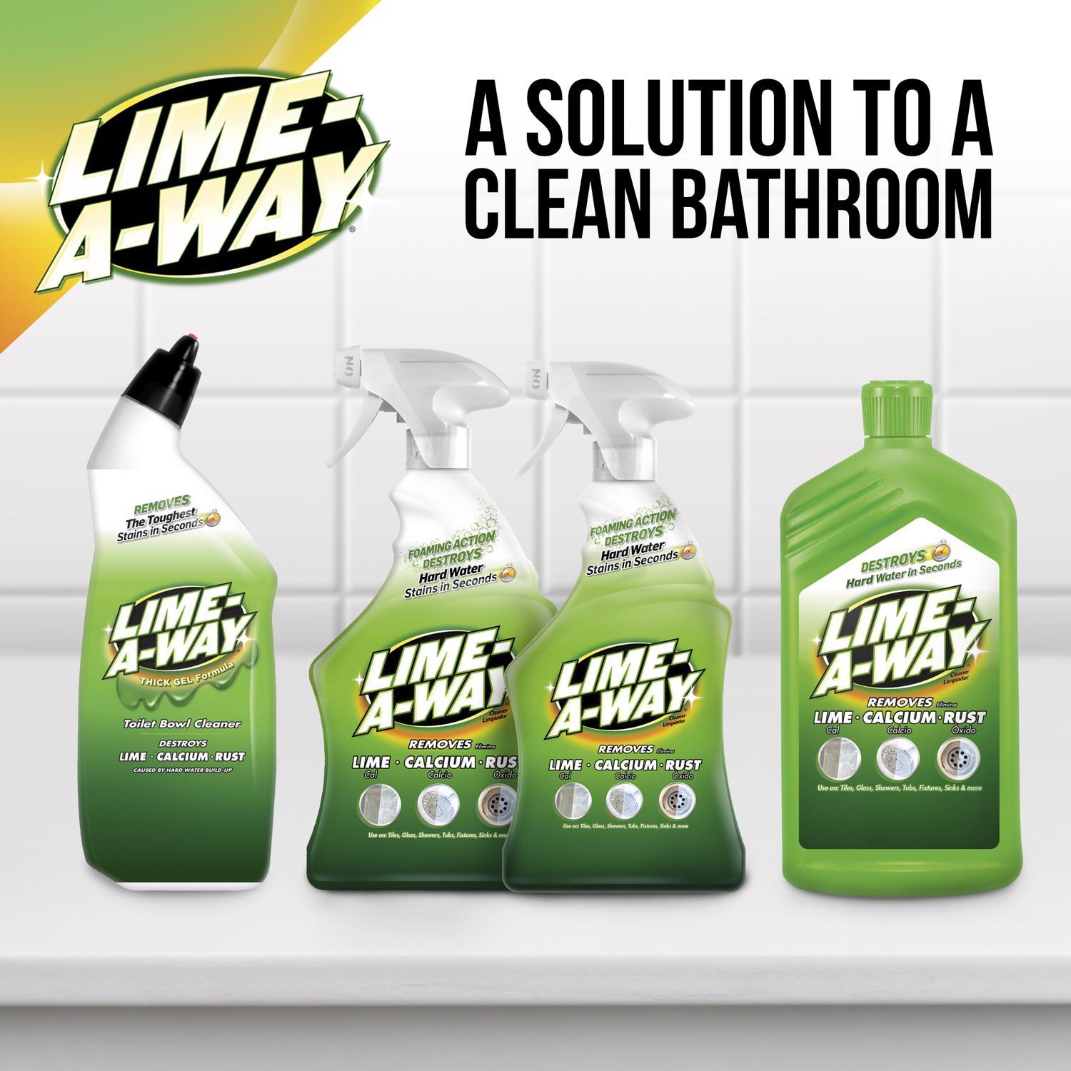 Lime-A-Way Spring Fresh Scent Cleaner and Polish 22 oz Liquid