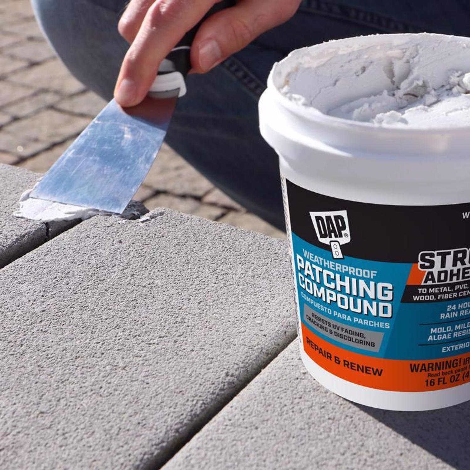 DAP Patching Compound Ready to Use White Exterior Filler 16 oz