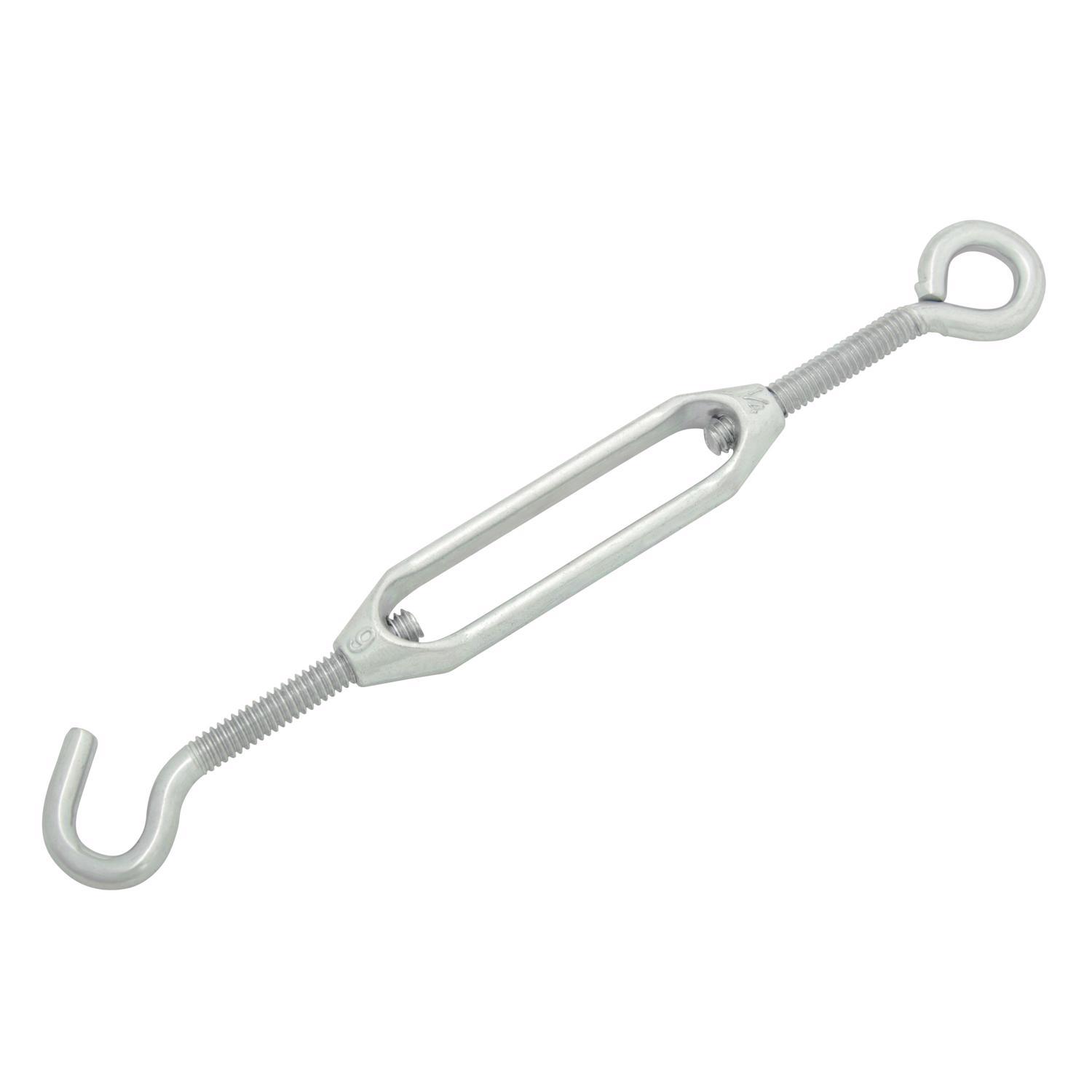 Hampton Zinc-Plated Aluminum/Steel Turnbuckle 160 lb