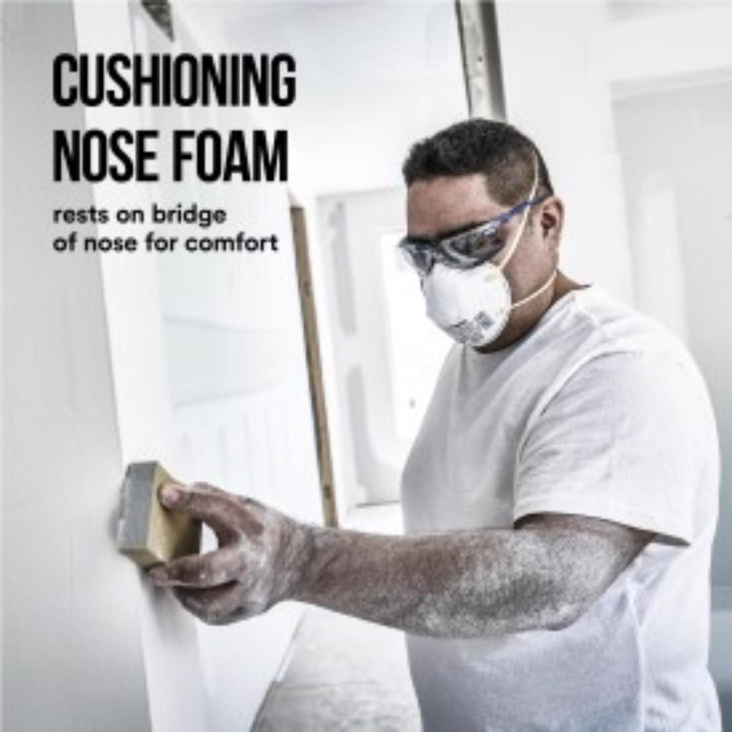 3M N95 Paint Prep Cup Disposable Respirator White One Size Fits All 2 pc