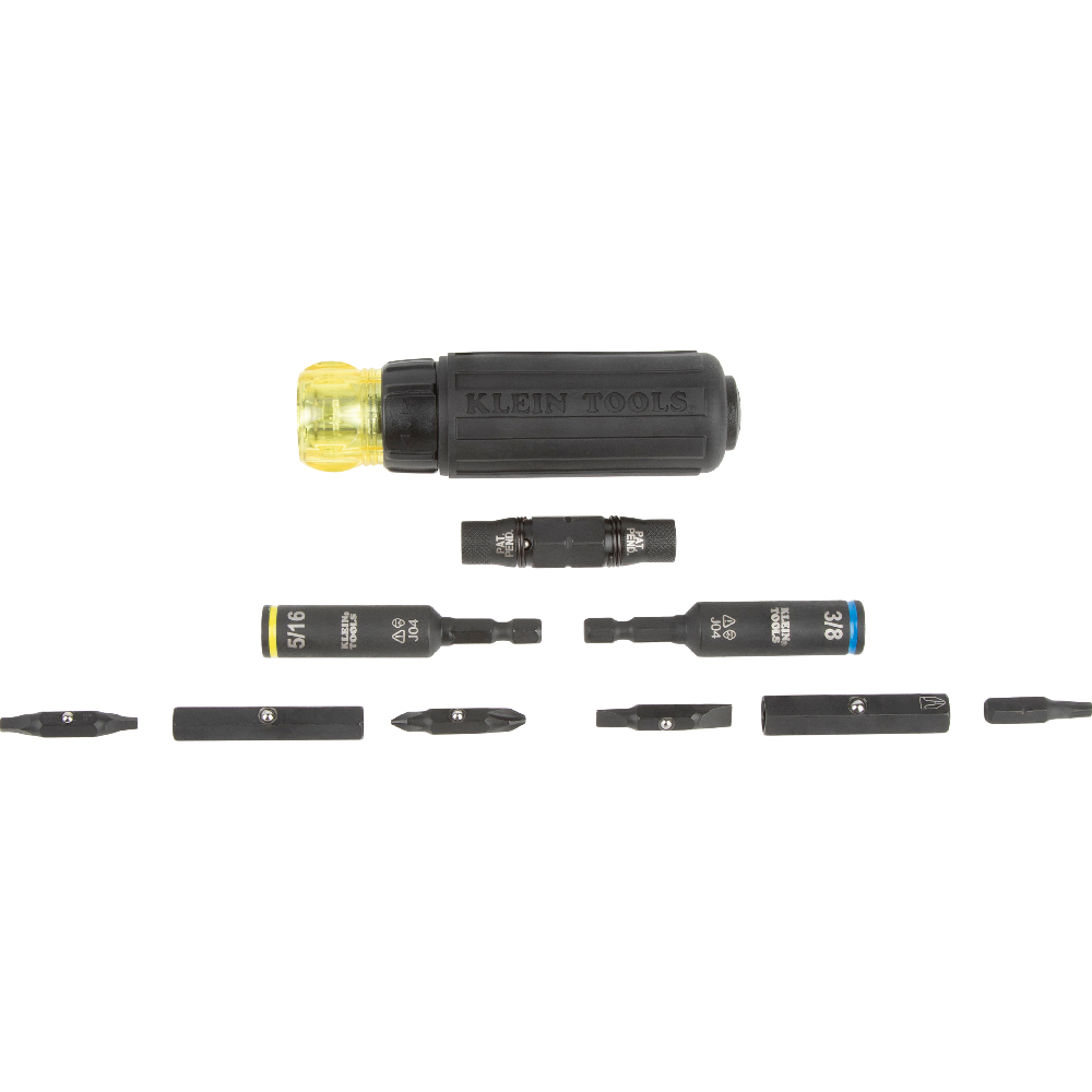 Klein KNECT 11-in-1 Ratcheting Impact Rated Screwdriver / Nut Driver