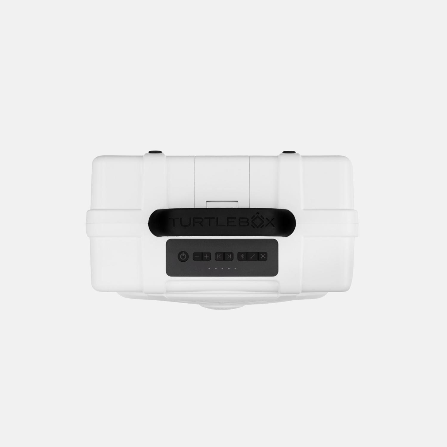 Turtlebox Gen3 Original White Wireless Bluetooth Speaker
