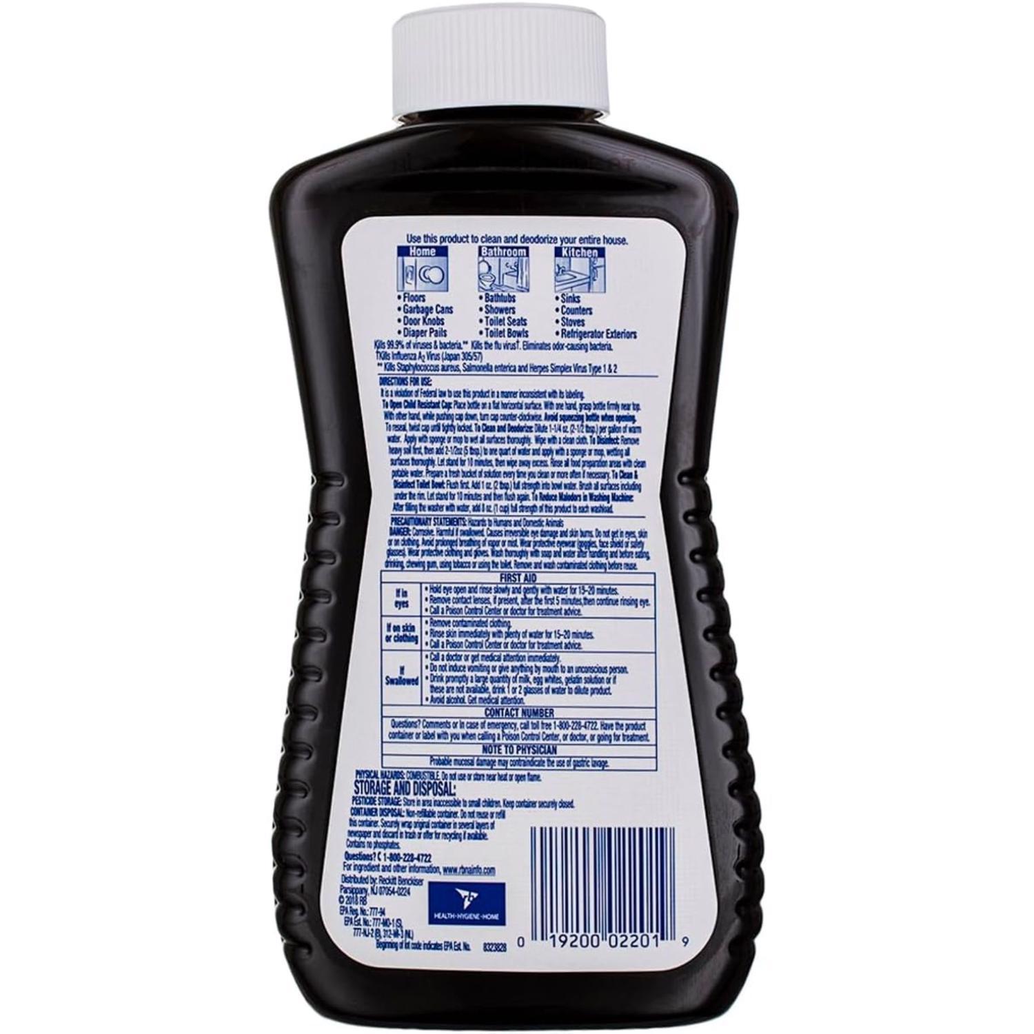 Lysol Original Scent Concentrated Disinfectant 12 oz 1 pk