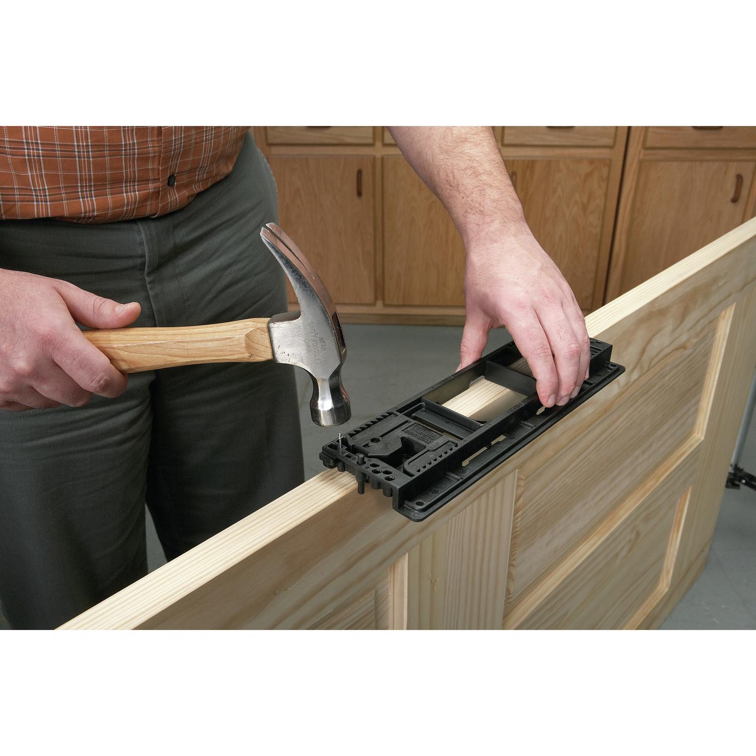 Porter Cable 15.9 in. L X 7 in. W Door Hinge Template 1 pc