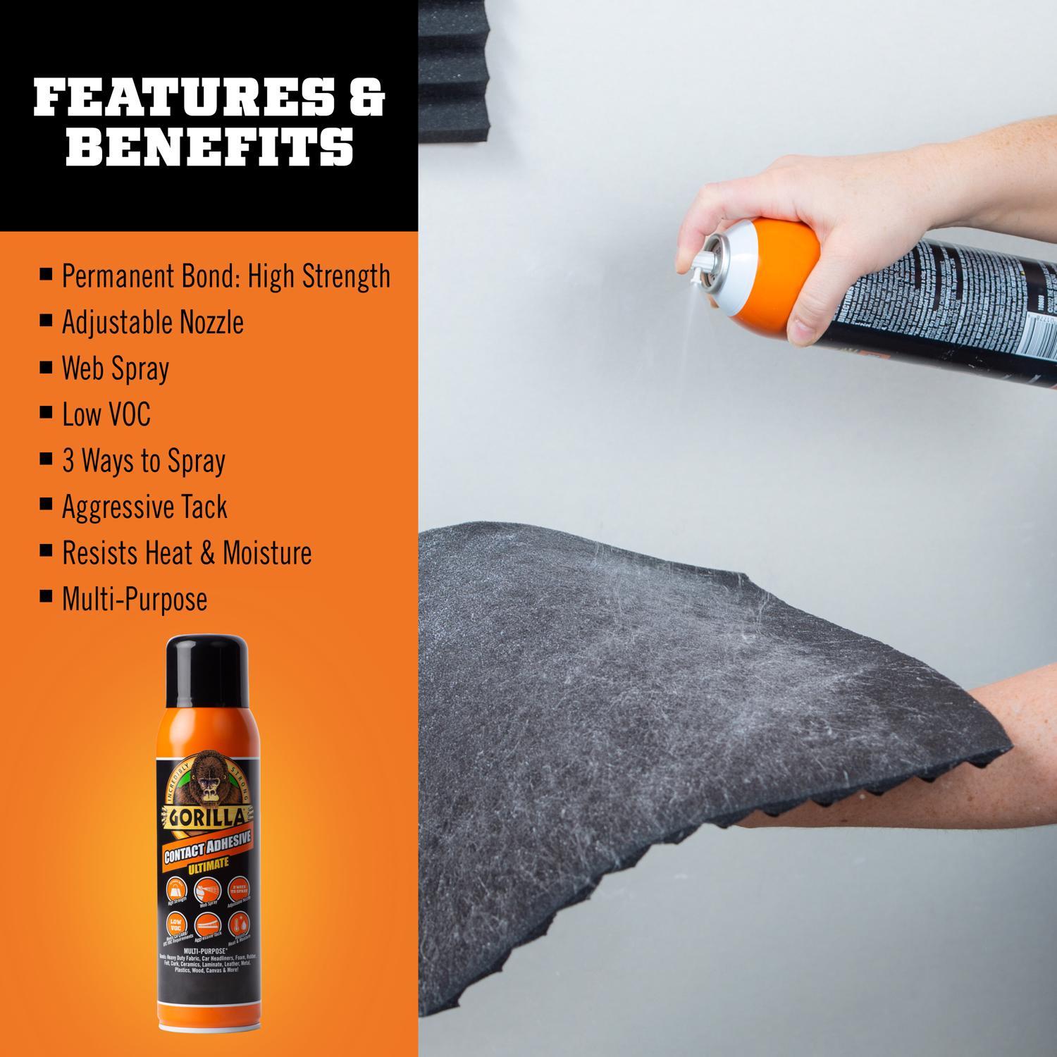 Gorilla Ultimate High Strength Contact Adhesive 12.2 oz