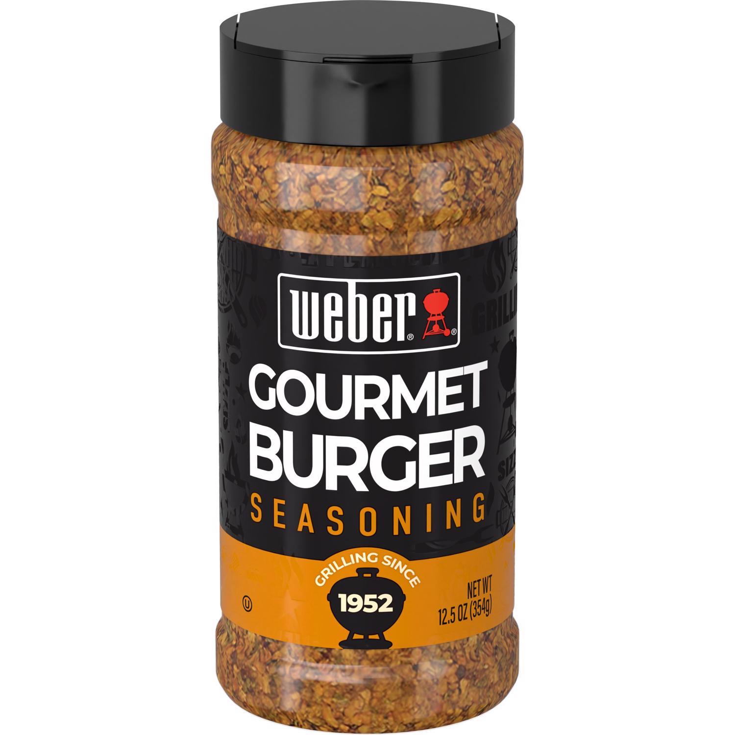Weber Gluten Free Gourmet Burger Seasoning 12.5 oz