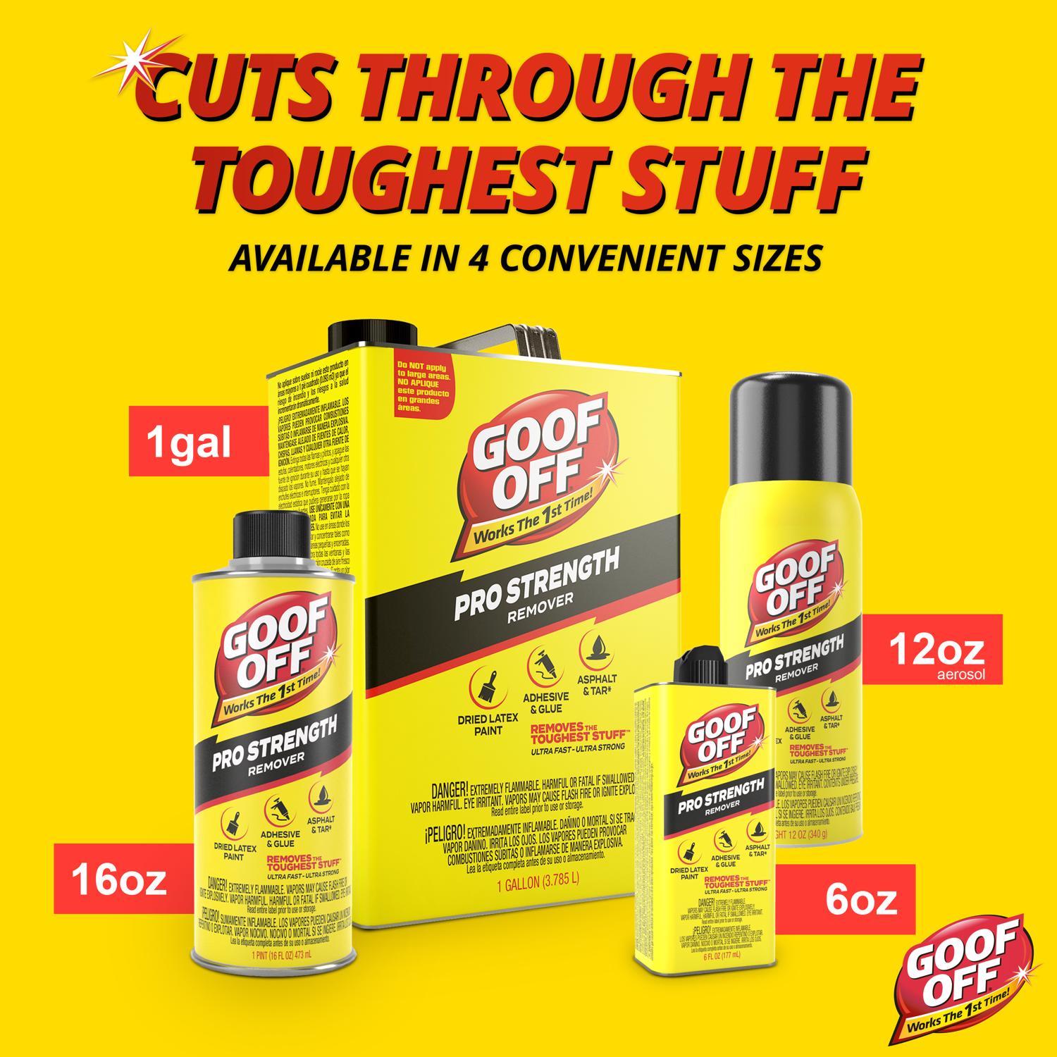 Goof Off Pro Strength All Purpose Remover 1 pt
