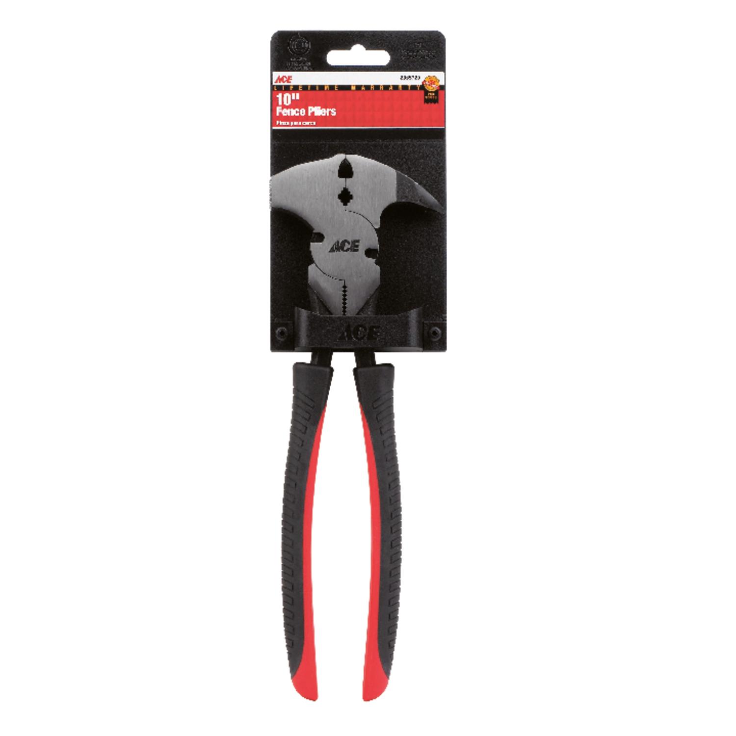 Ace 10 in. Alloy Steel Fence Pliers