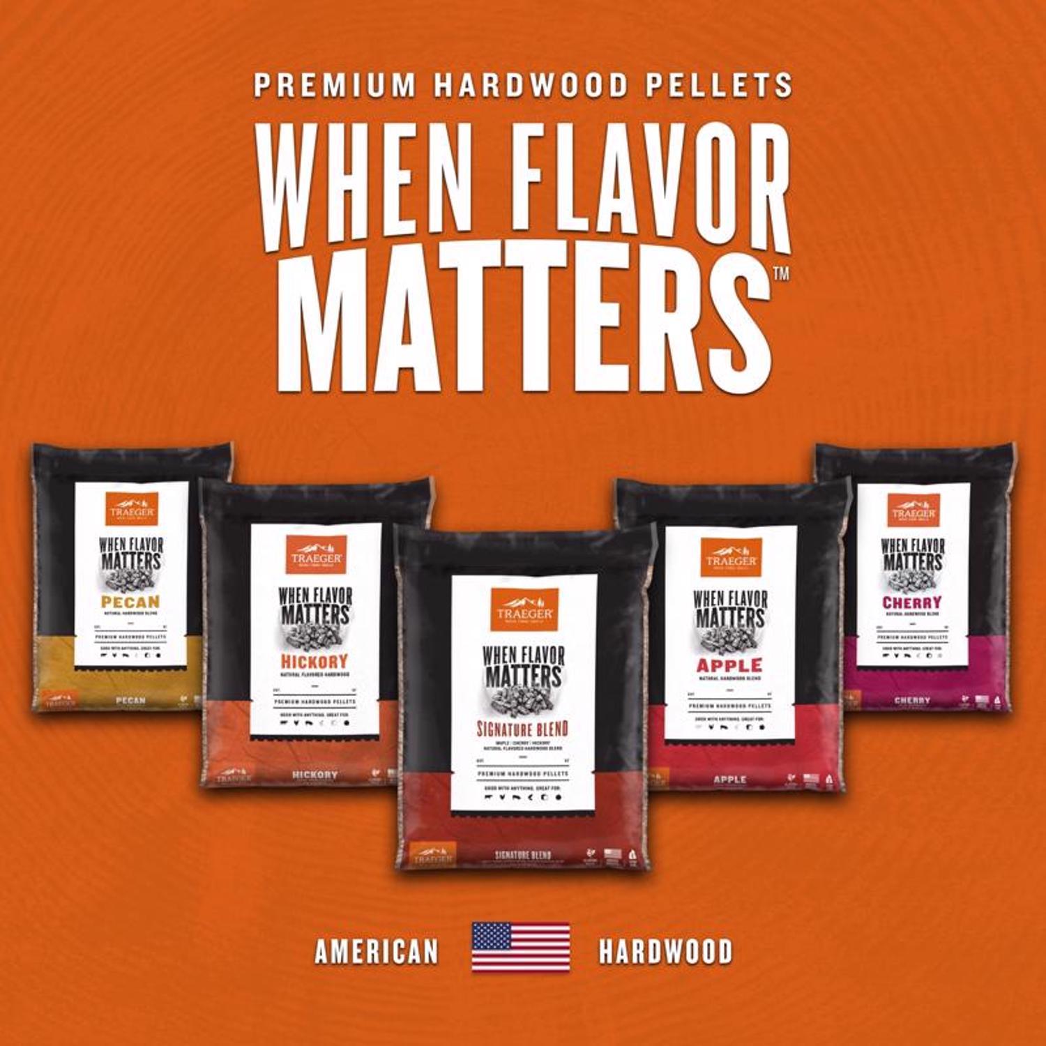 Traeger Signature Hardwood Pellets All Natural Maple/Cherry 20 lb