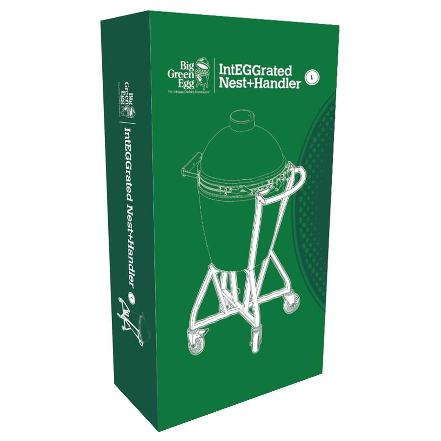 Big Green Egg Large Integgrated Nest and Handler Steel 35 in. H X 20.96 in. W X 25.67 in. L