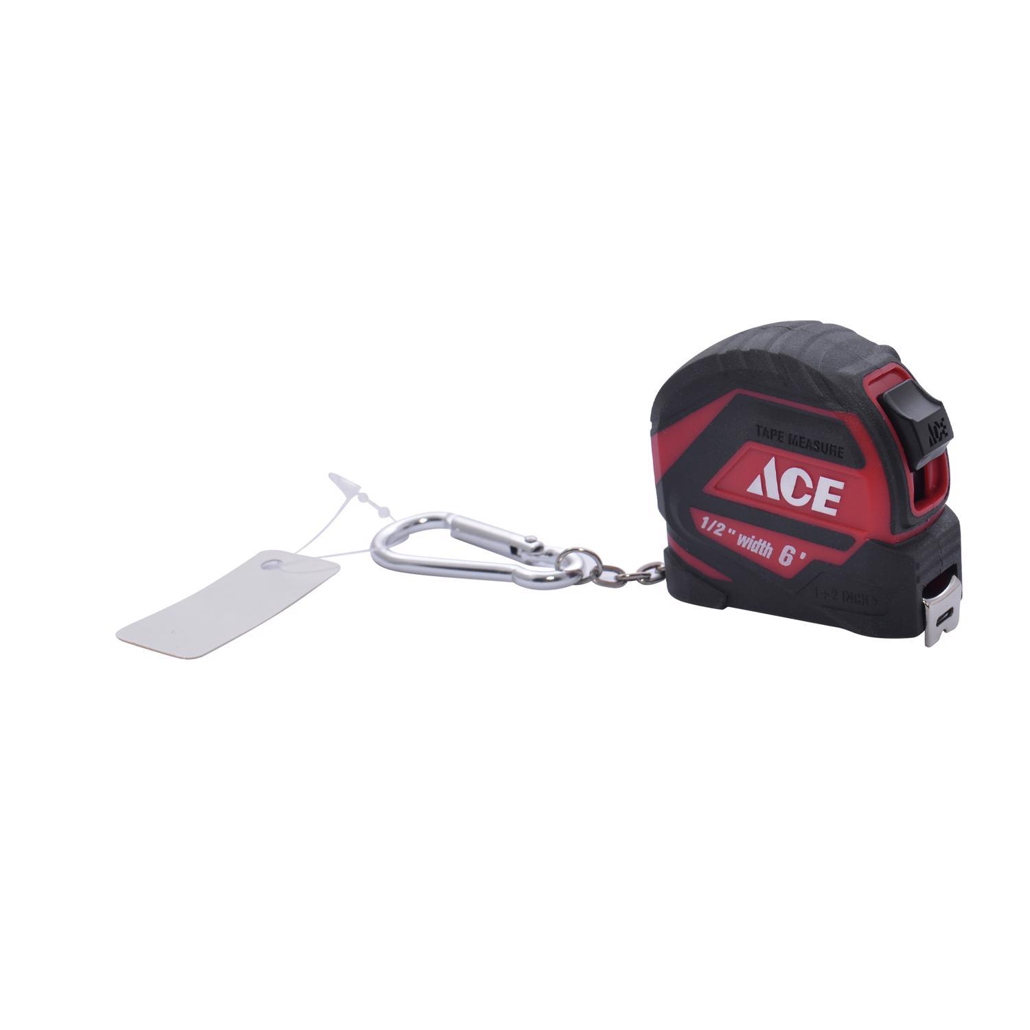 Ace 6 ft. L X 1/2 in. W Tape Measure 1 Pack