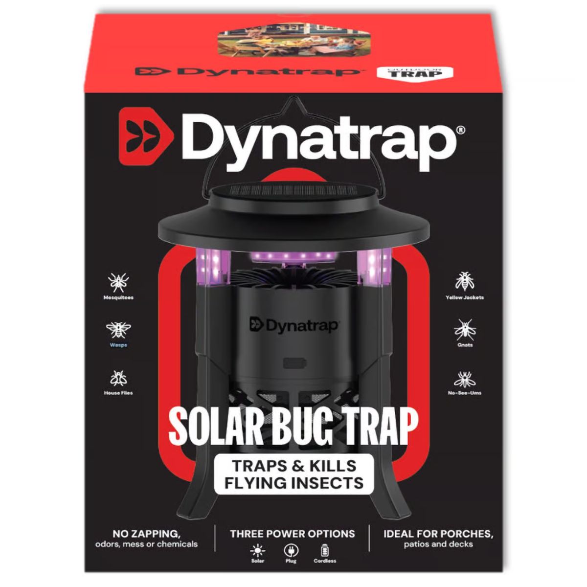 DynaTrap Outdoor Flying Insect Trap 2420 yd 5 W