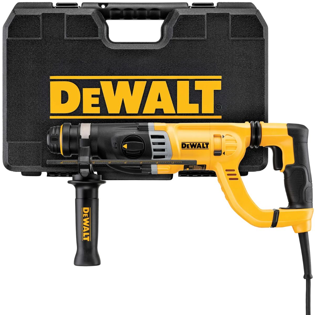 DeWalt 1-1/8-in. (29mm) Corded Electric SDS PLUS D-Handle Hammer Kit