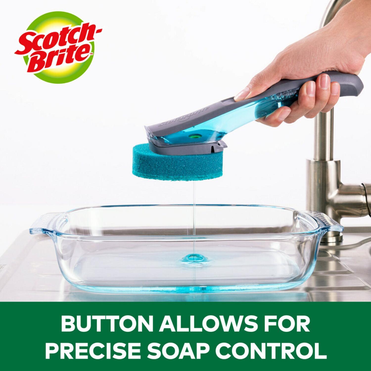 Scotch-Brite Heavy Duty Dishwand Brush For Multi-Purpose 1 pk