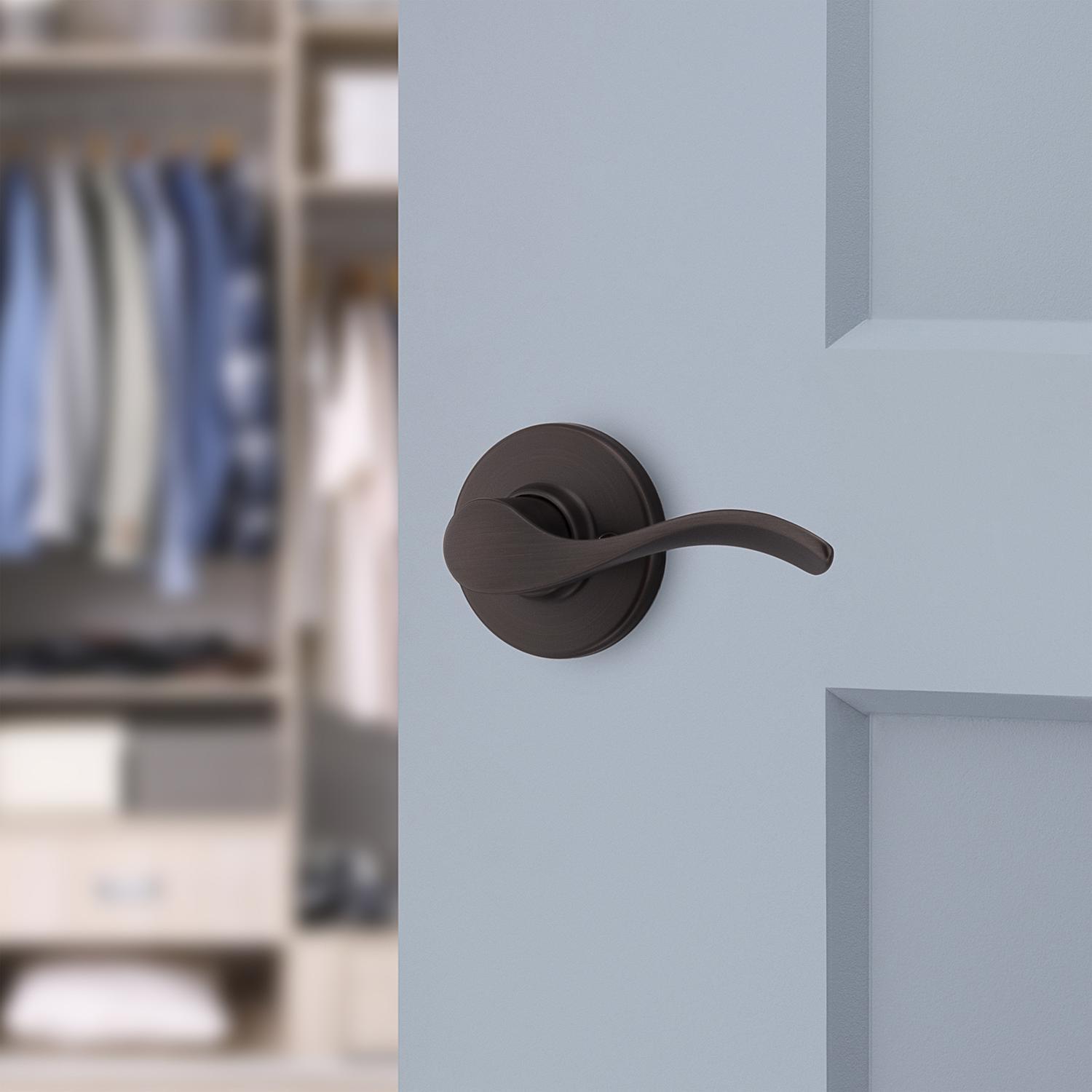 Kwikset Balboa Venetian Bronze Dummy Lever Right Handed