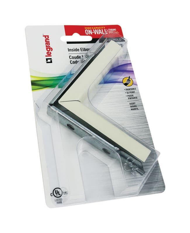 Legrand On-Wall Inside Elbow 1 pk