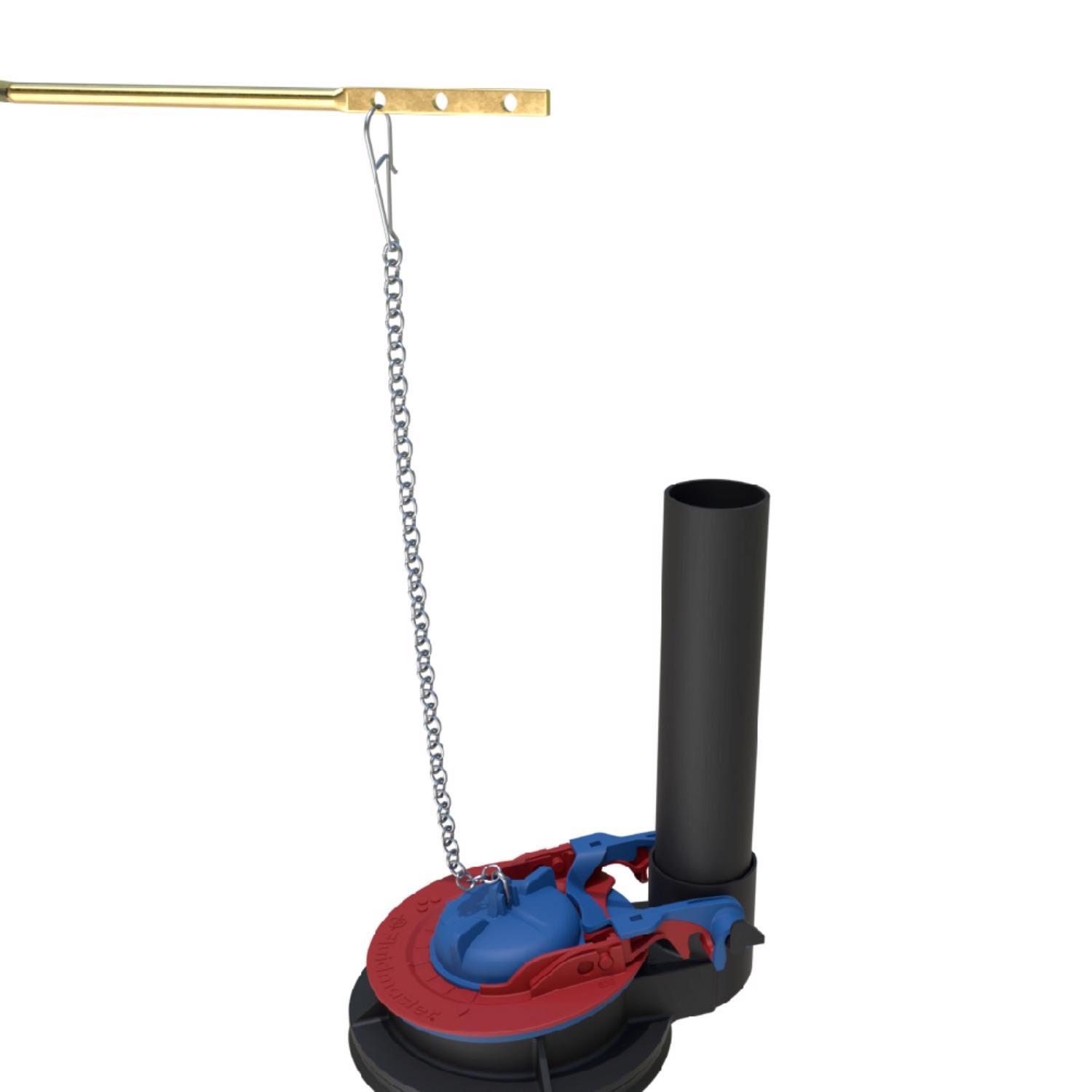 Fluidmaster Super Flapper Adjustable Flapper Multicolored Plastic/Rubber For Universal