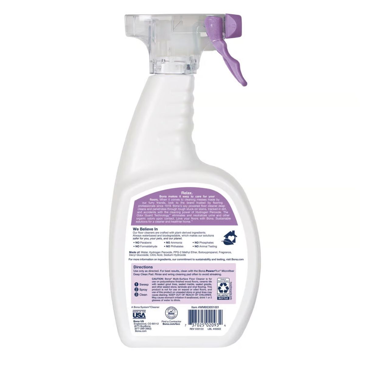 Bona Dog Liquid Multi-Surface Cleaner 32 oz.