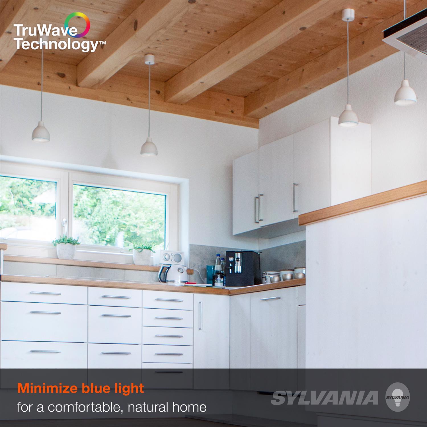 Sylvania TruWave A21 E26 (Medium) LED Bulb Soft White 100 Watt Equivalence 2 pk