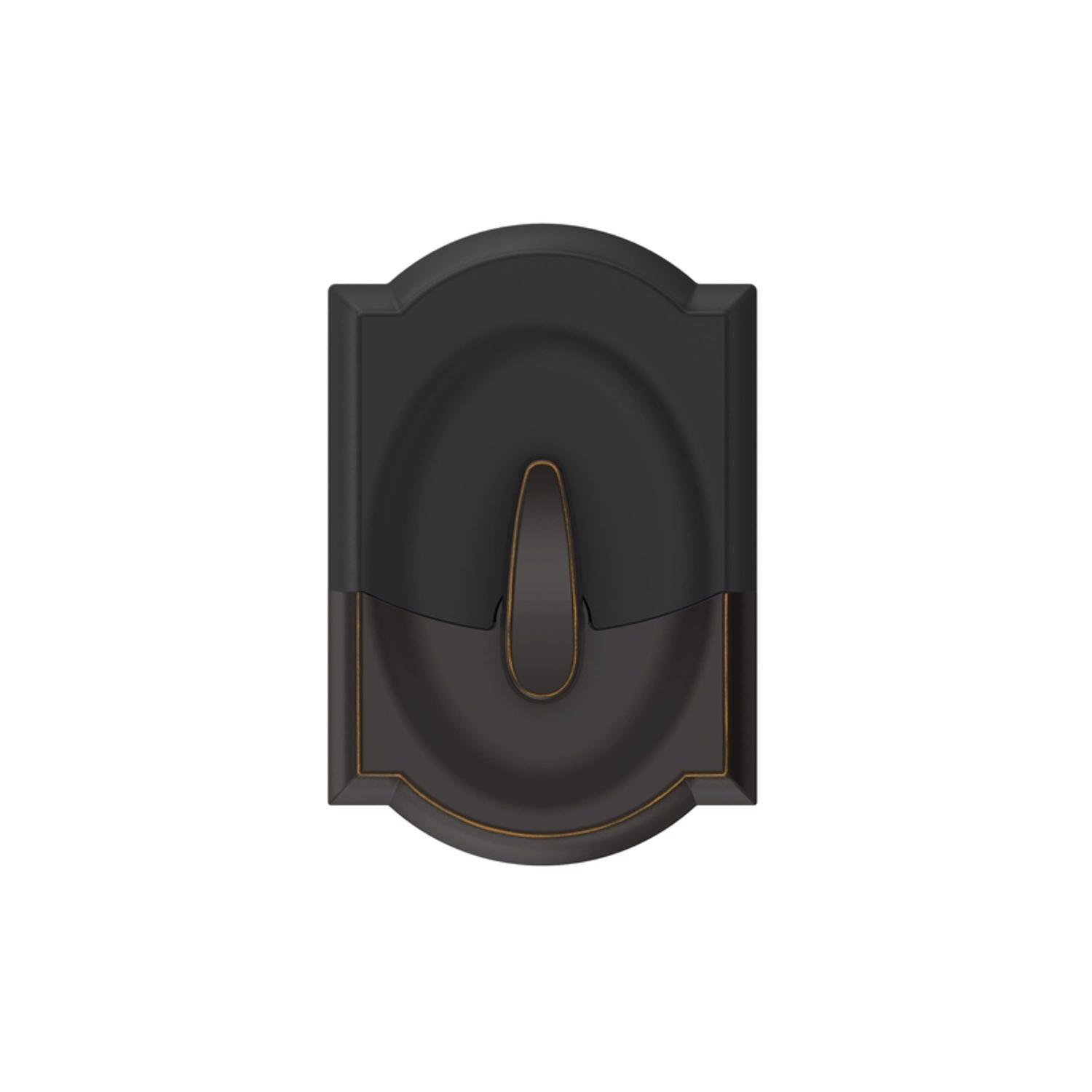 Schlage Aged Bronze Steel Touchscreen Deadbolt