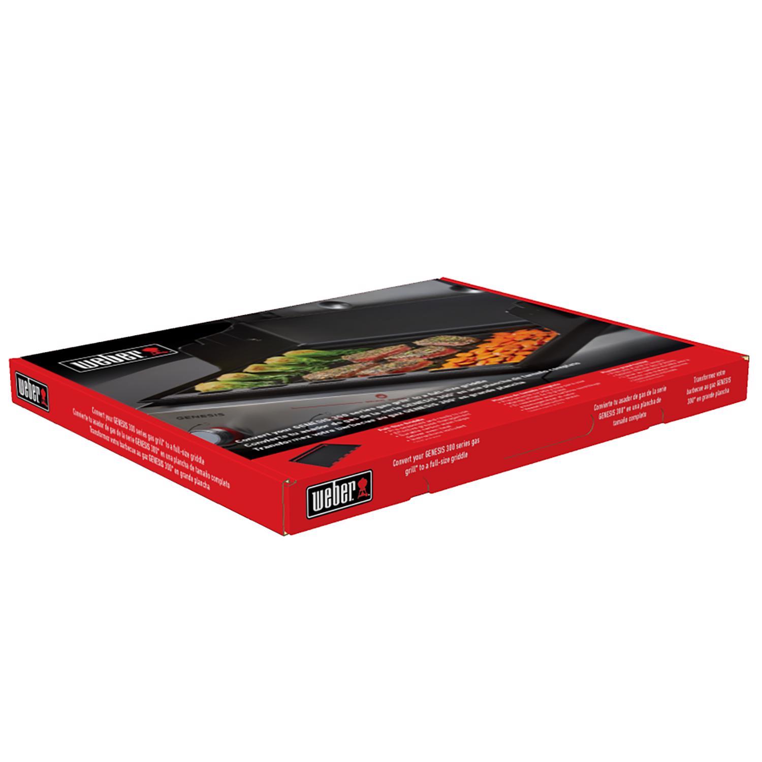 Weber Genesis 300 Series Rust Resistant Griddle Insert 25.7 in. L X 18.7 in. W 1 pk