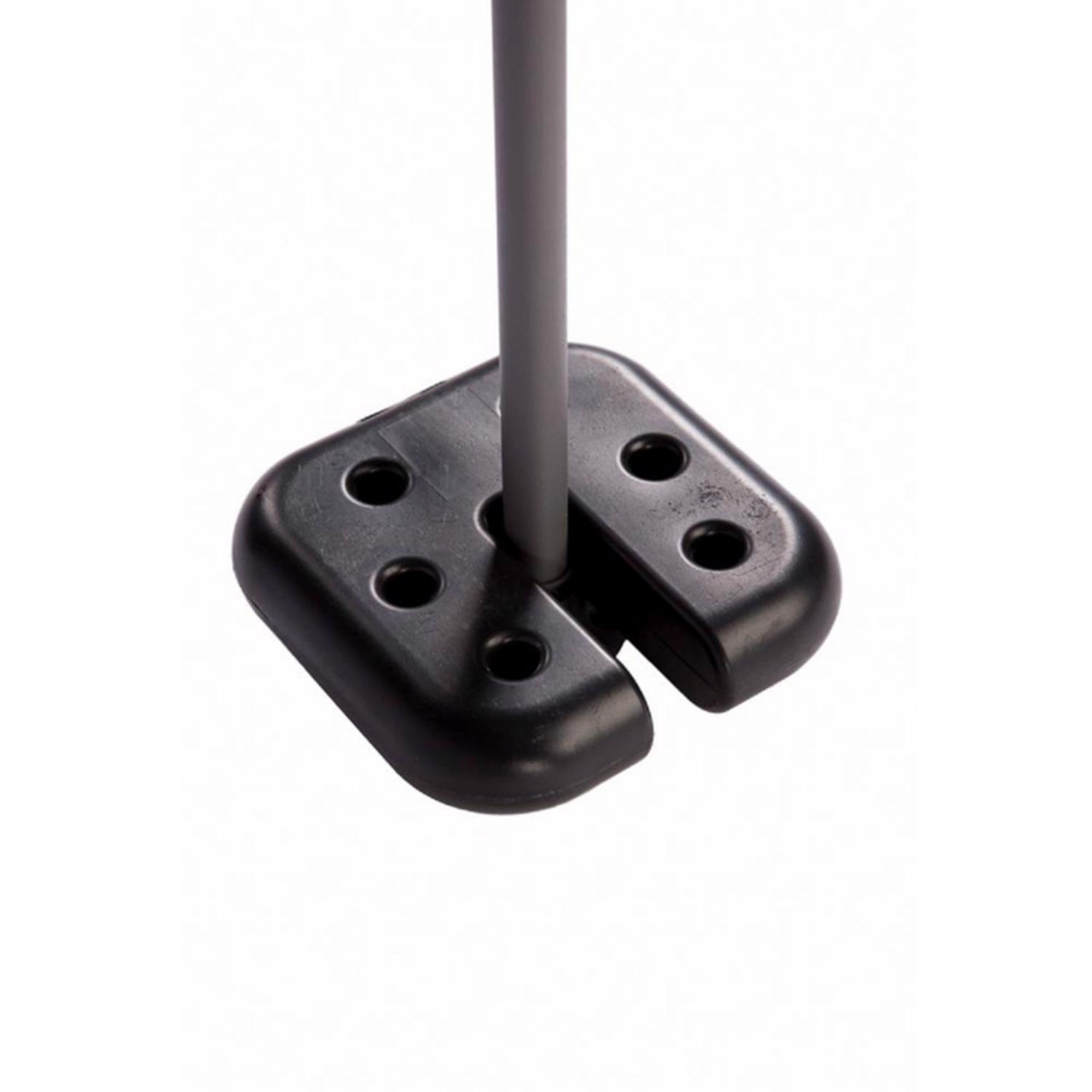 Crown Shade 5 lbs Black Plastic Weight Plate