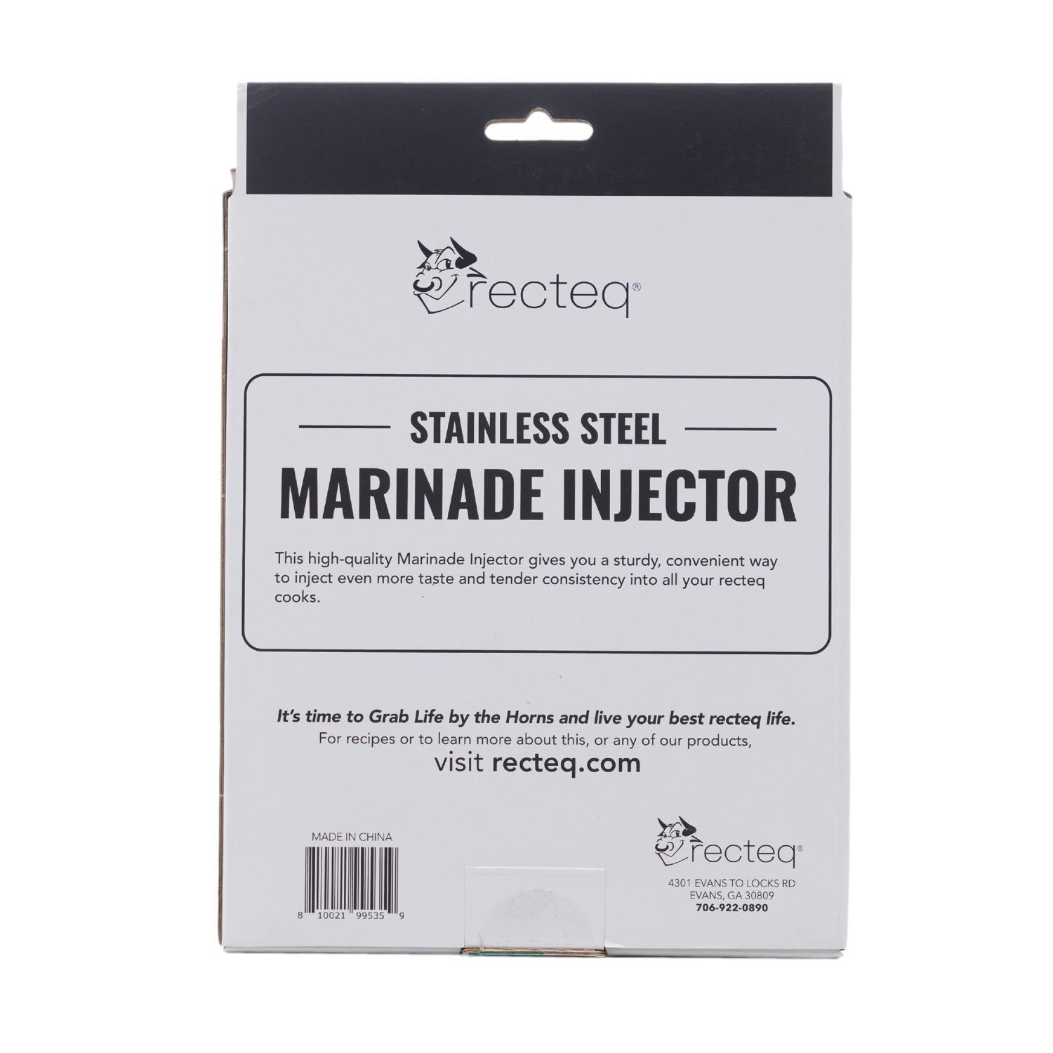 Recteq Stainless Steel Season Injector 1 pk