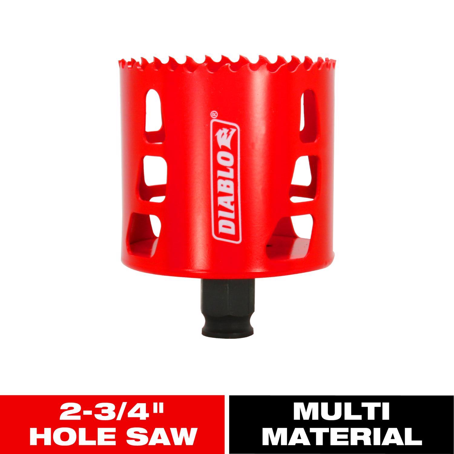 Diablo Snap-Lock Plus 2-3/4 in. Bi-Metal Hole Saw 1 pc