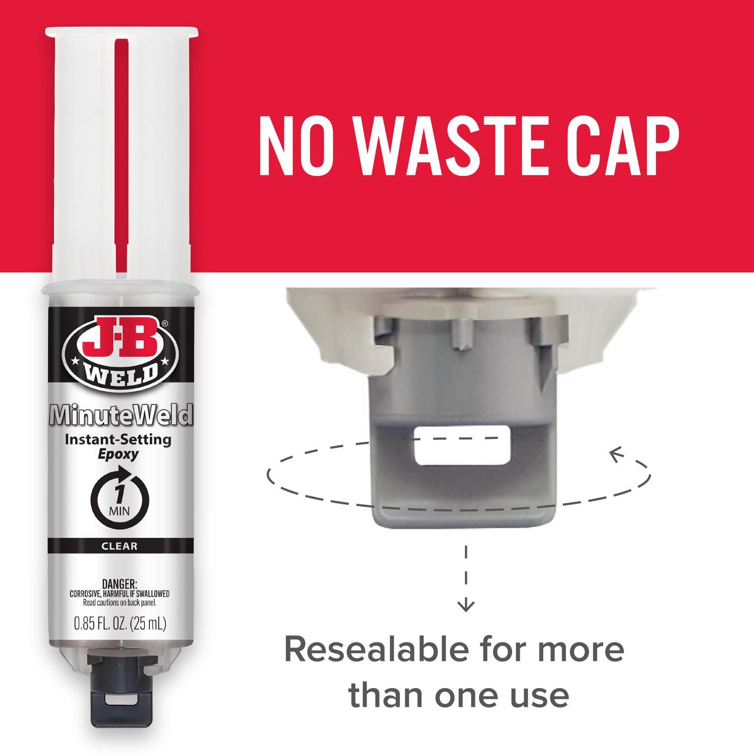 J-B Weld MinuteWeld High Strength Automotive Epoxy Gel 0.85 oz