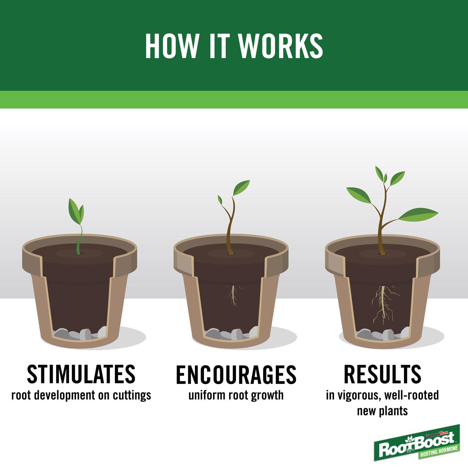 GardenTech RootBoost Powder Rooting Hormone 2 oz