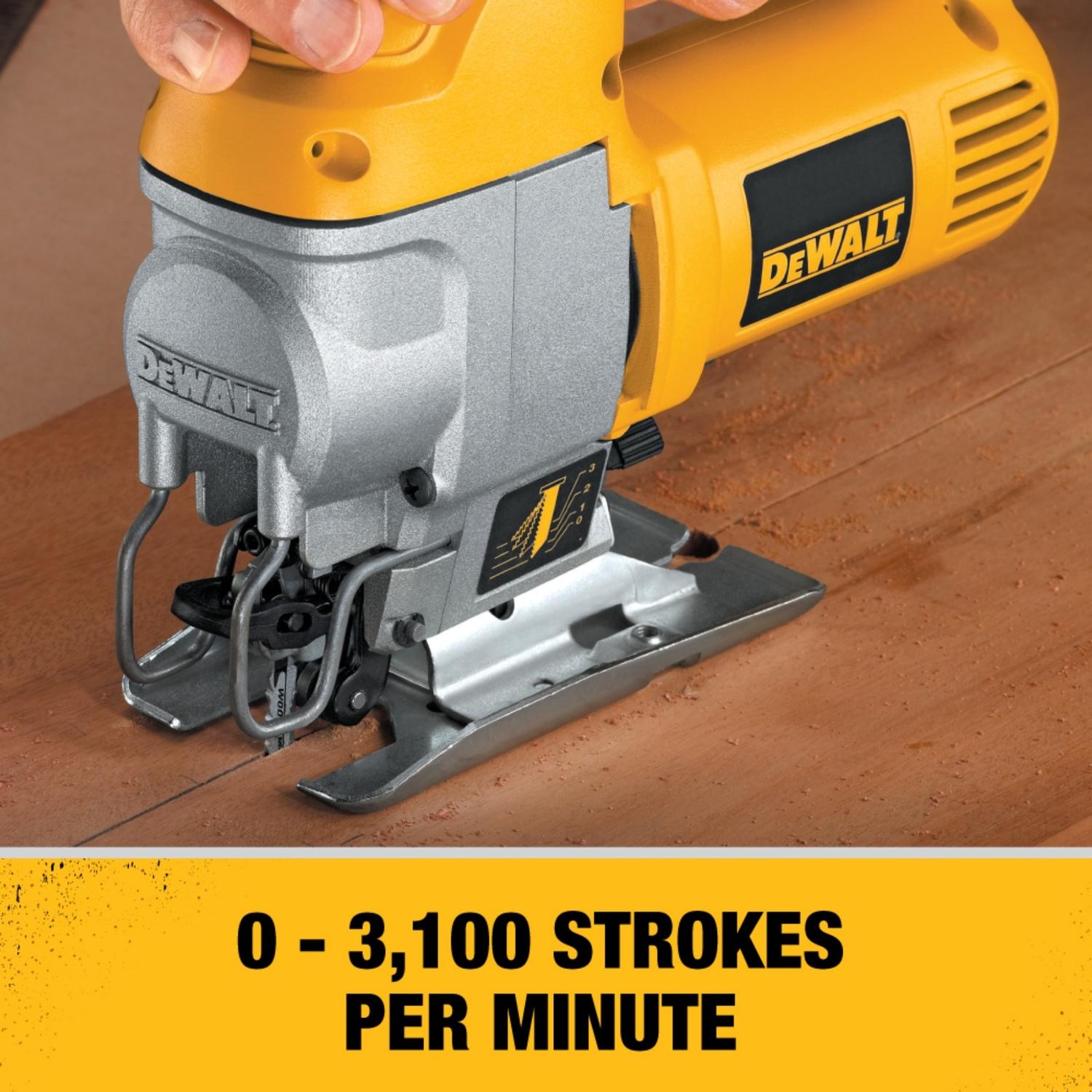 DeWalt 5.5 amps Corded Orbital Jig Saw