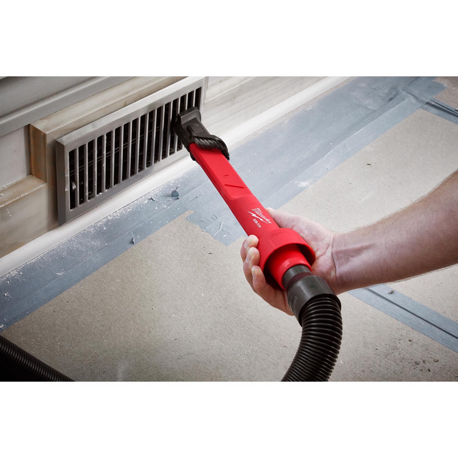 Milwaukee AIR-TIP 1-1/4 in. - 2-1/2 in. Shop Wet/Dry Vac 3 in 1 Crevice Tool 1 pc