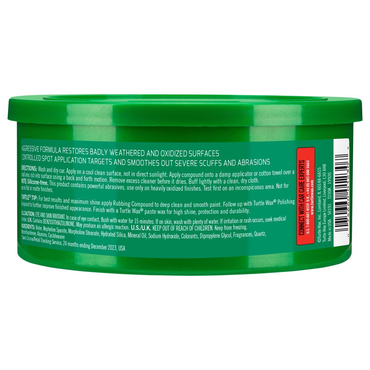 Turtle Wax Rubbing Compound 10.5 oz