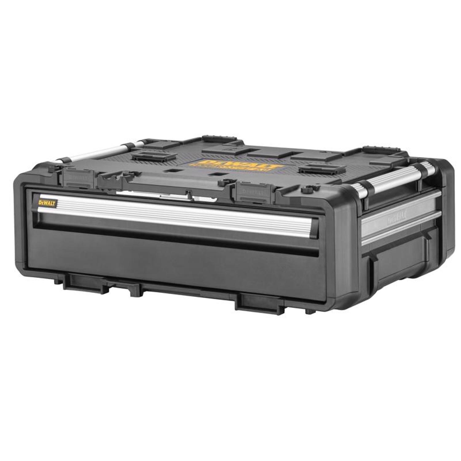 DEWALT ToughSystem 2.0 DXL 30 in. Single Deep Drawer Tool Box 2633.4 cu in Black/Yellow
