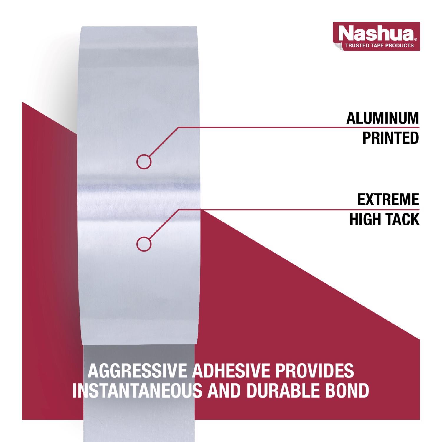 Nashua 1.89 in. W X 50.3 yd. L Silver Foil Tape