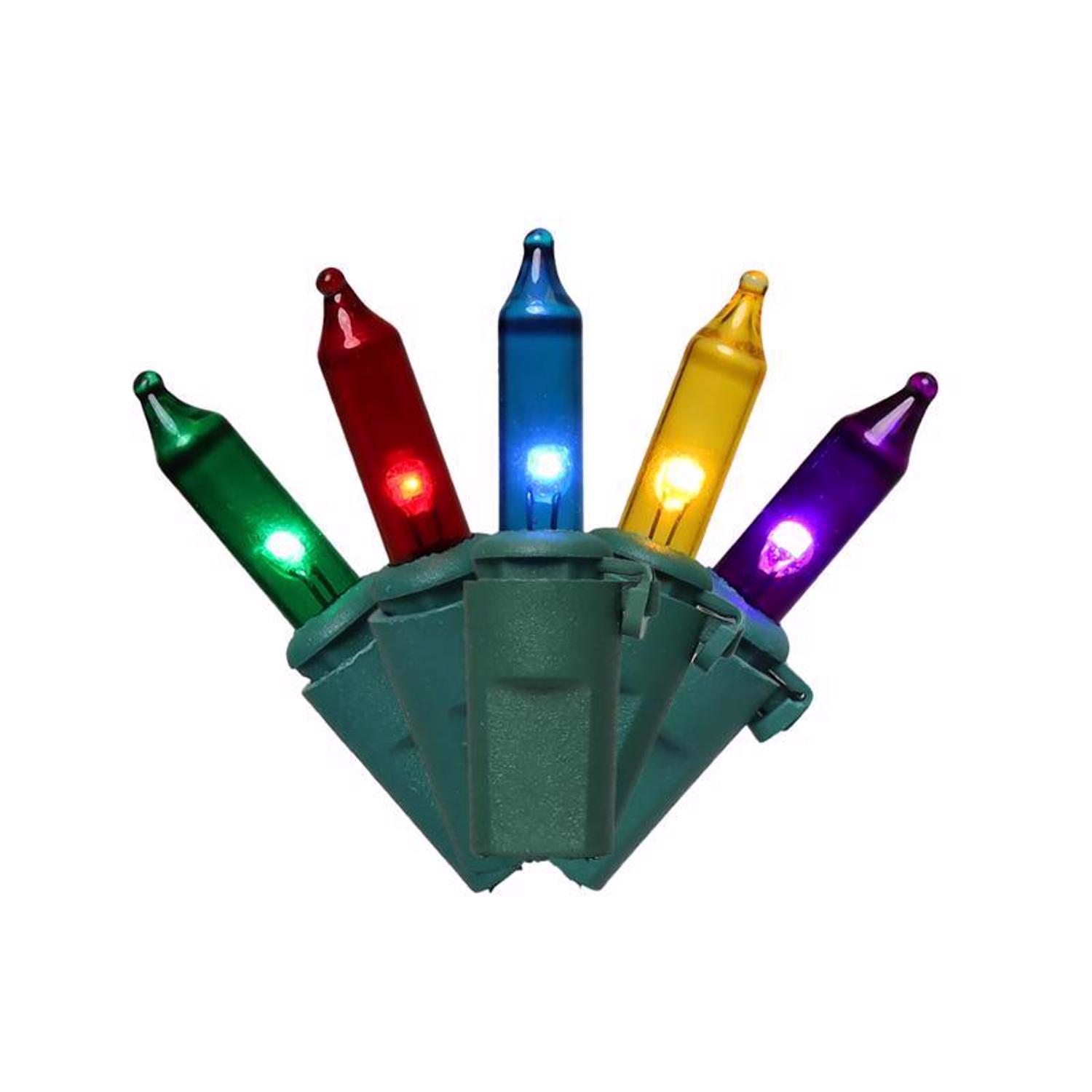 Celebrations Classic LED T5 Multicolored 100 ct String Christmas Lights 24.75 ft.