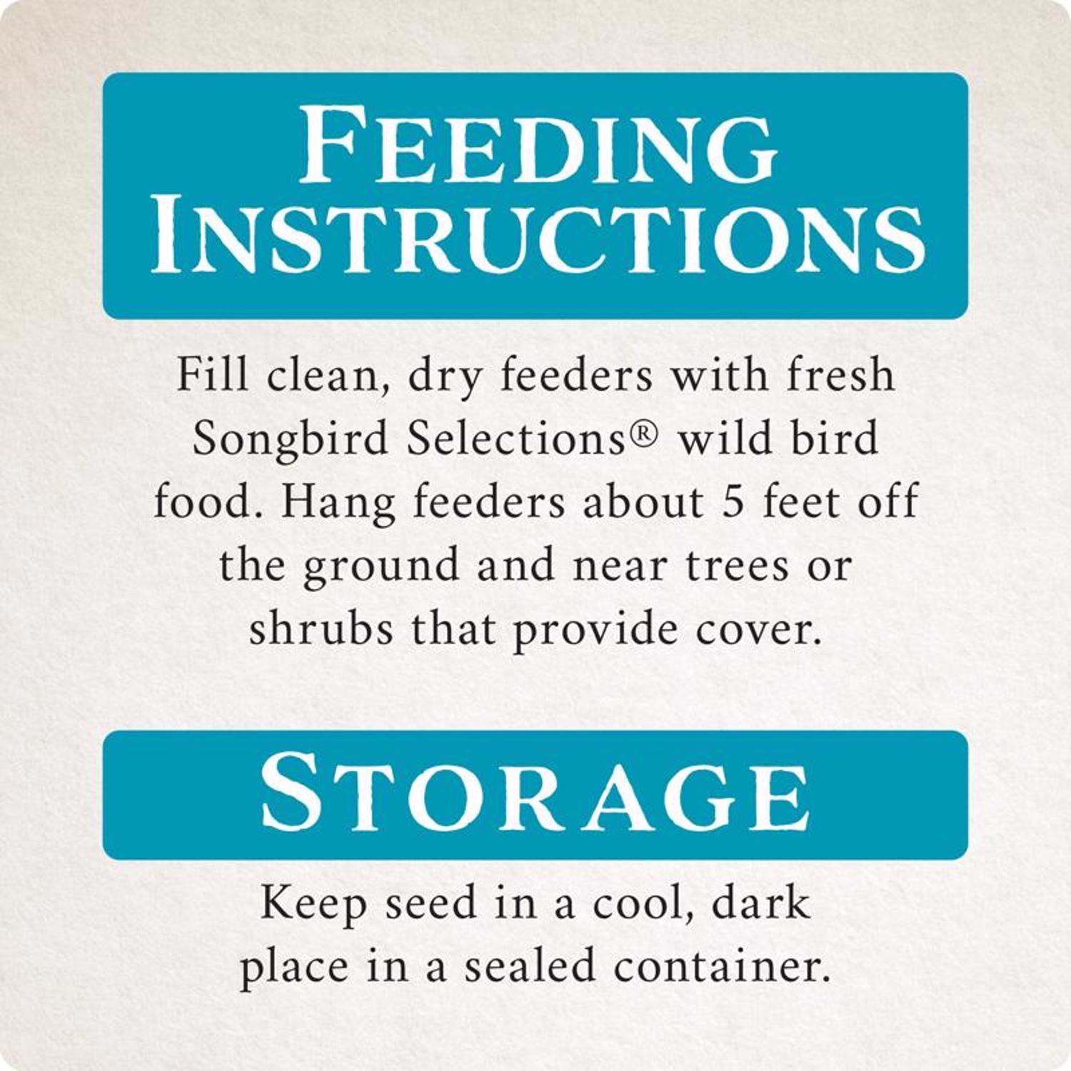 Songbird Selections Wild Bird Food 10 lb