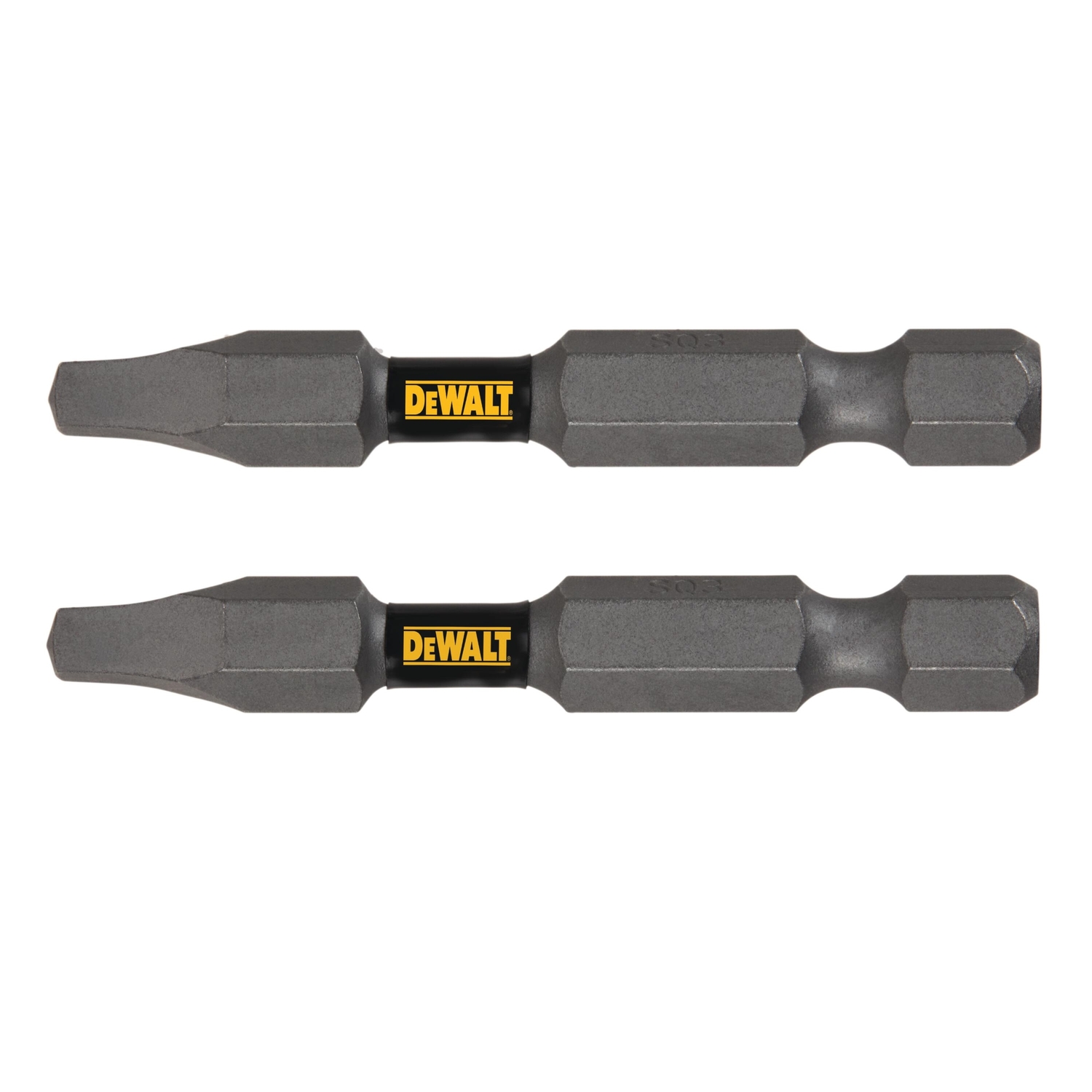 DeWalt Max Fit Square #3 X 2 in. L Power Bit S2 Tool Steel 2 pc
