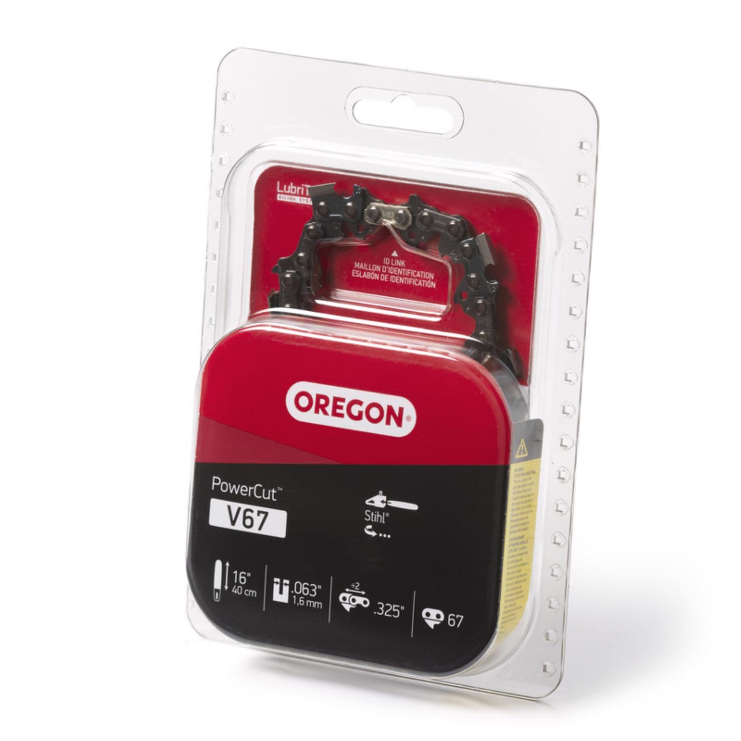 Oregon PowerCut V67 16 in. Chainsaw Chain 67 links
